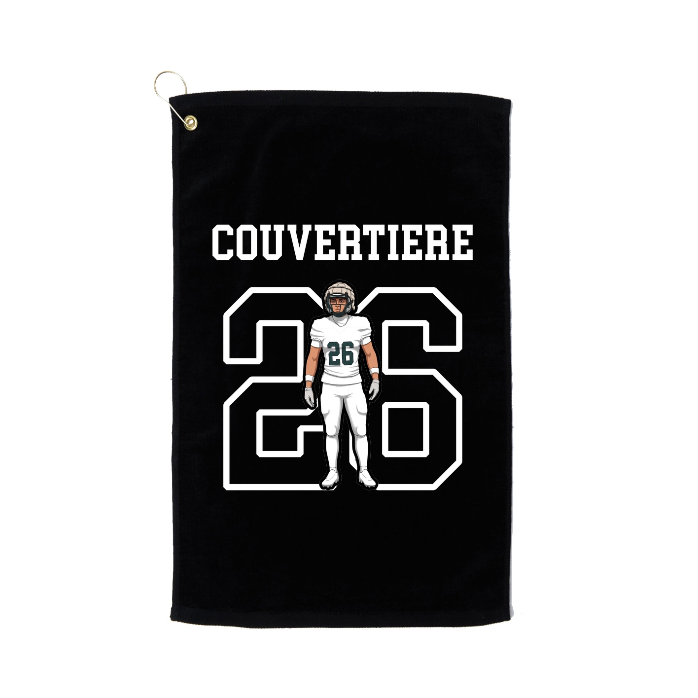 Golf Towel — Shirsey in Black
