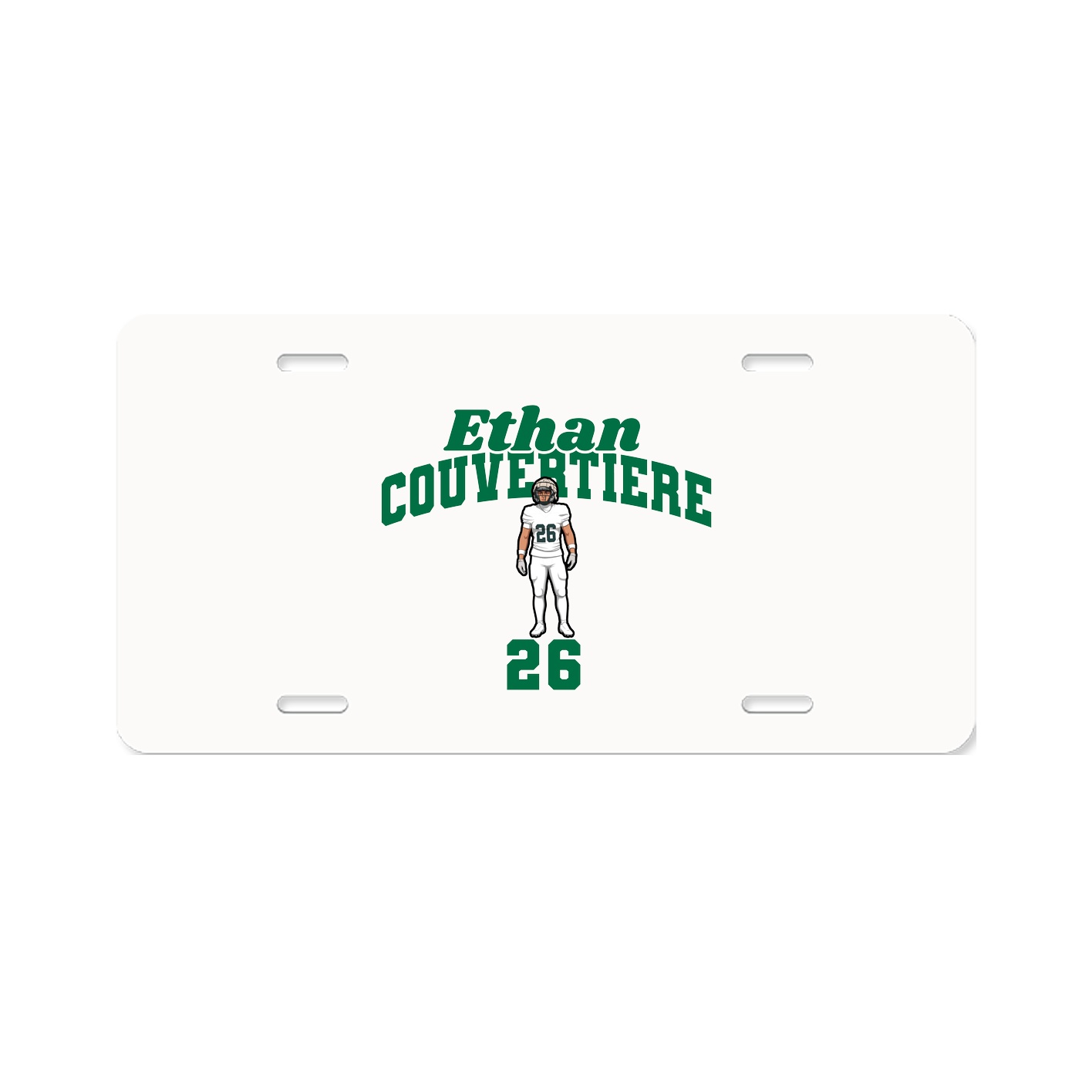 License Plate — Signature Arch in Classic