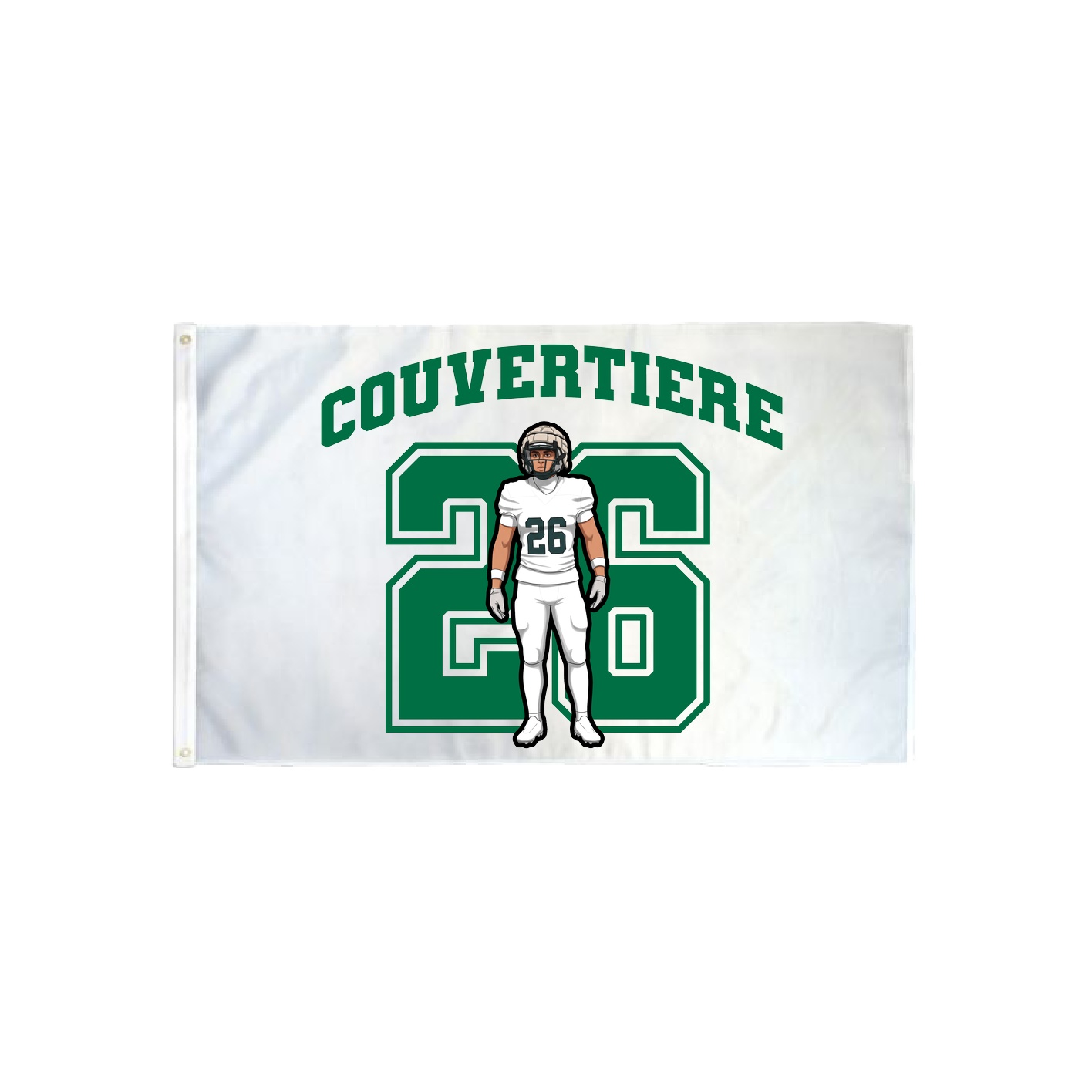 3x5 Flag — Number in Classic