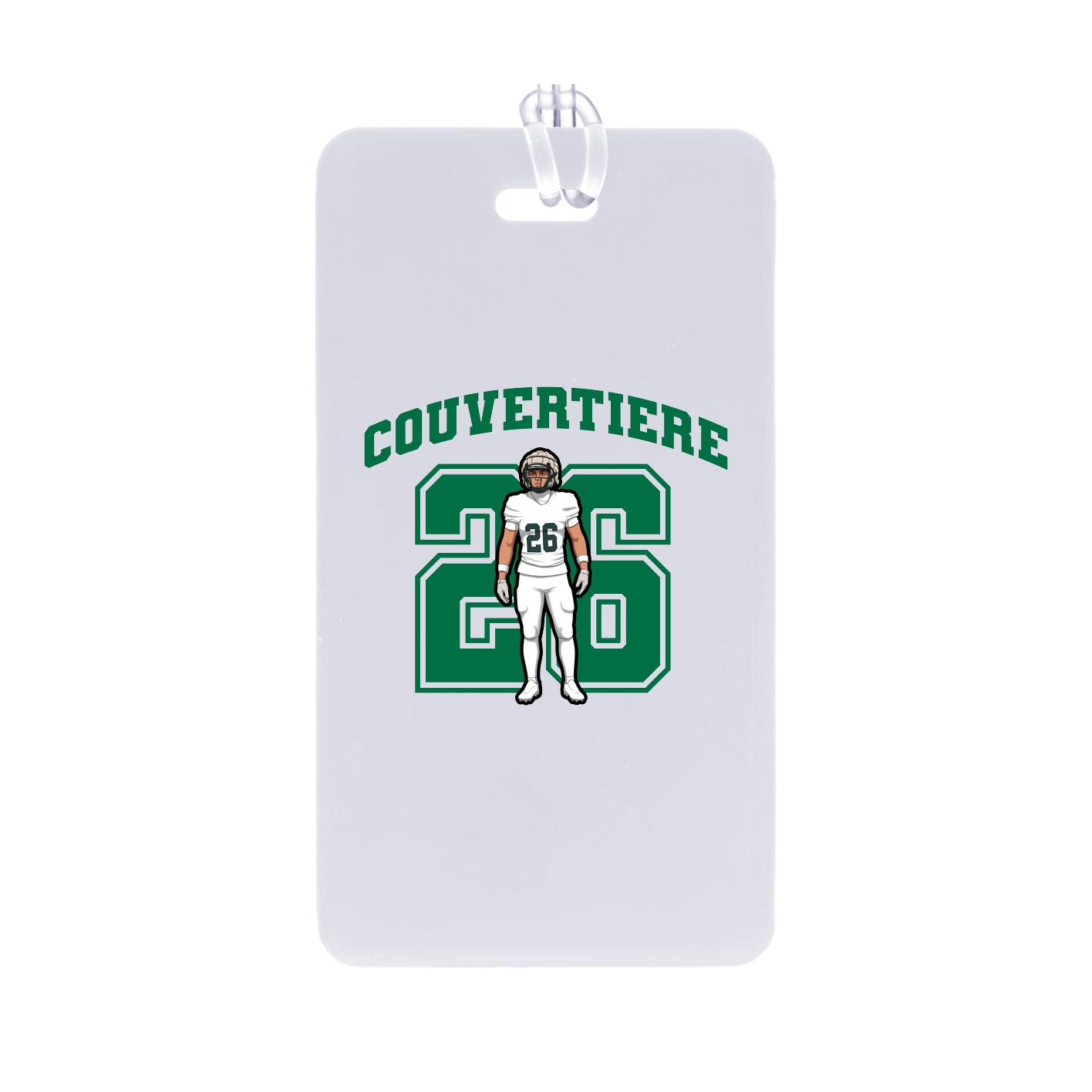 Bag Tag — Number in Classic