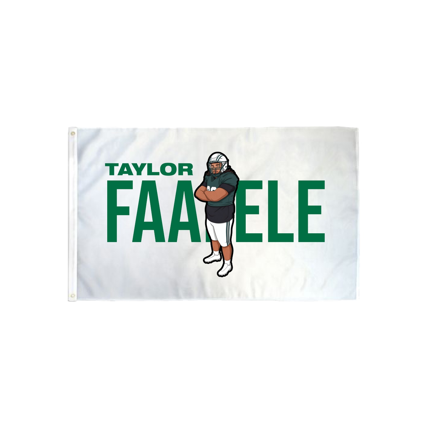 3x5 Flag — Player Name in Classic