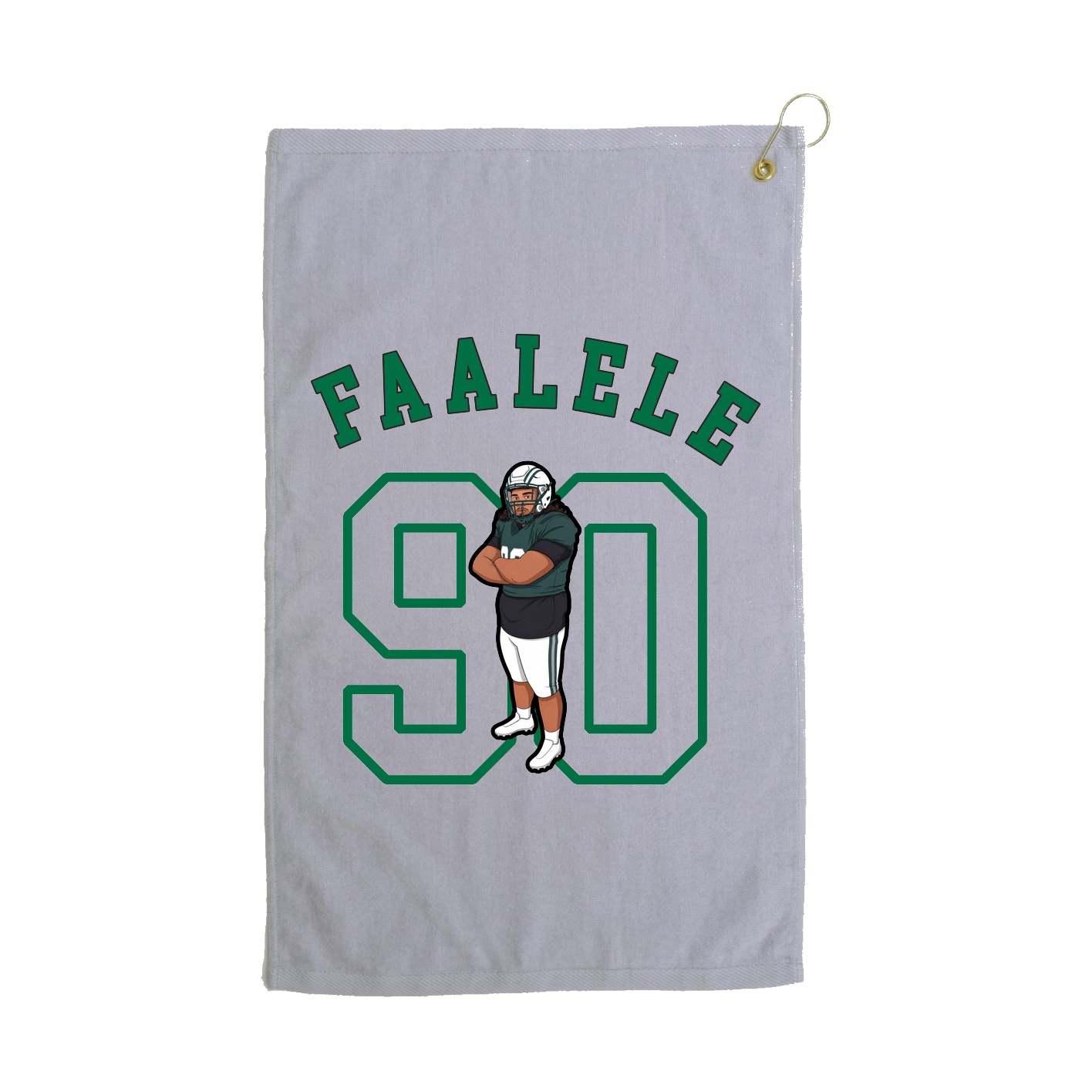 Golf Towel — Shirsey Arch in Grey