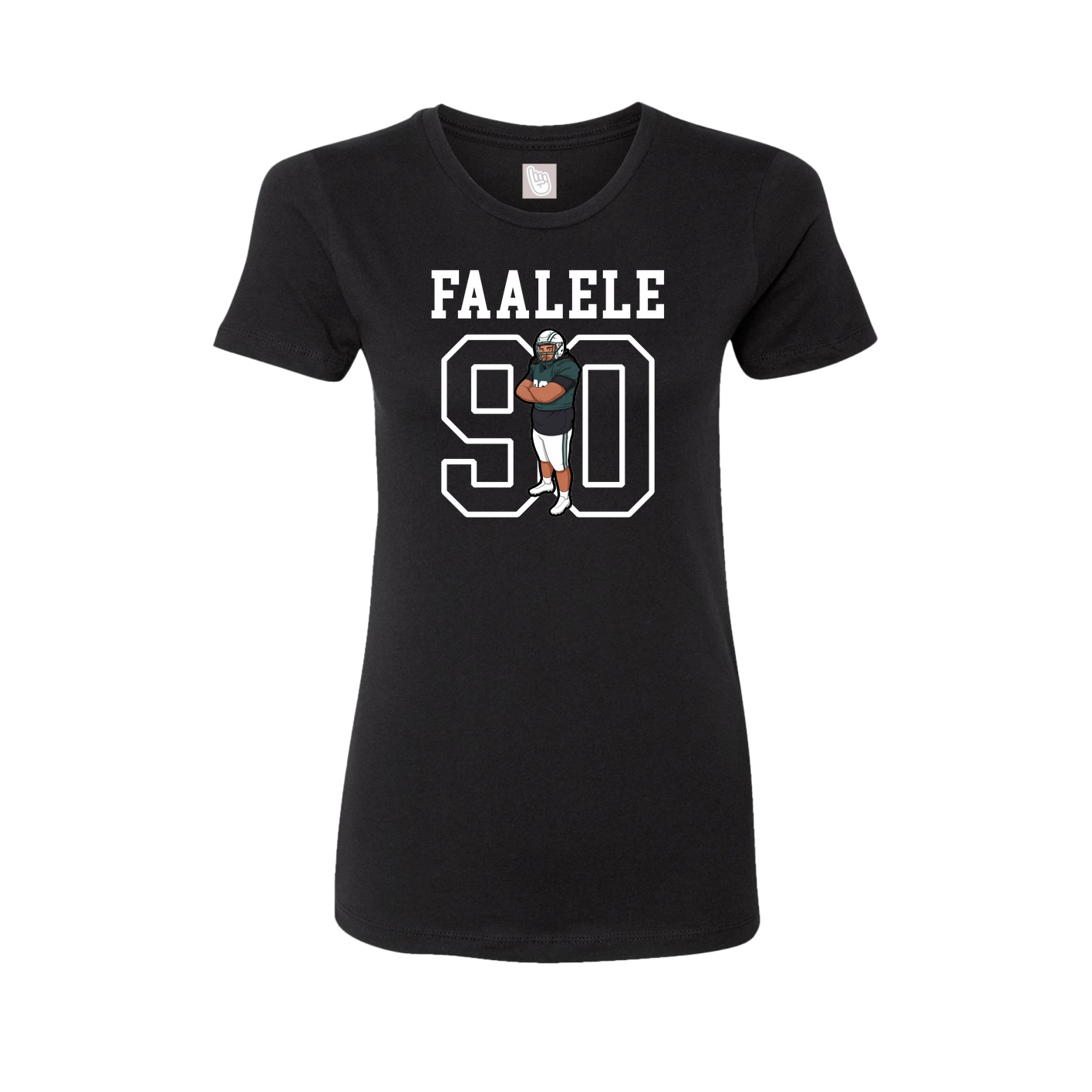 Fitted Women's Tee — Shirsey in Black