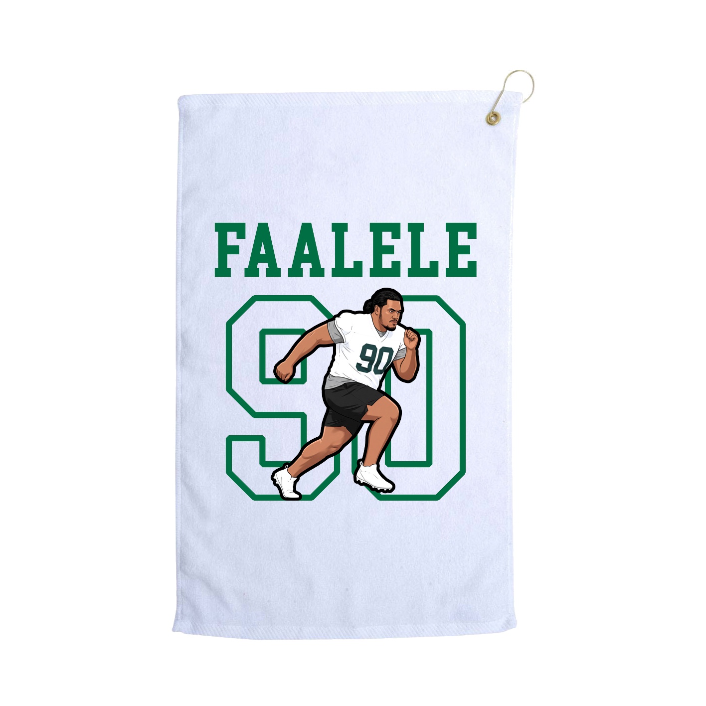 Golf Towel — Shirsey in White