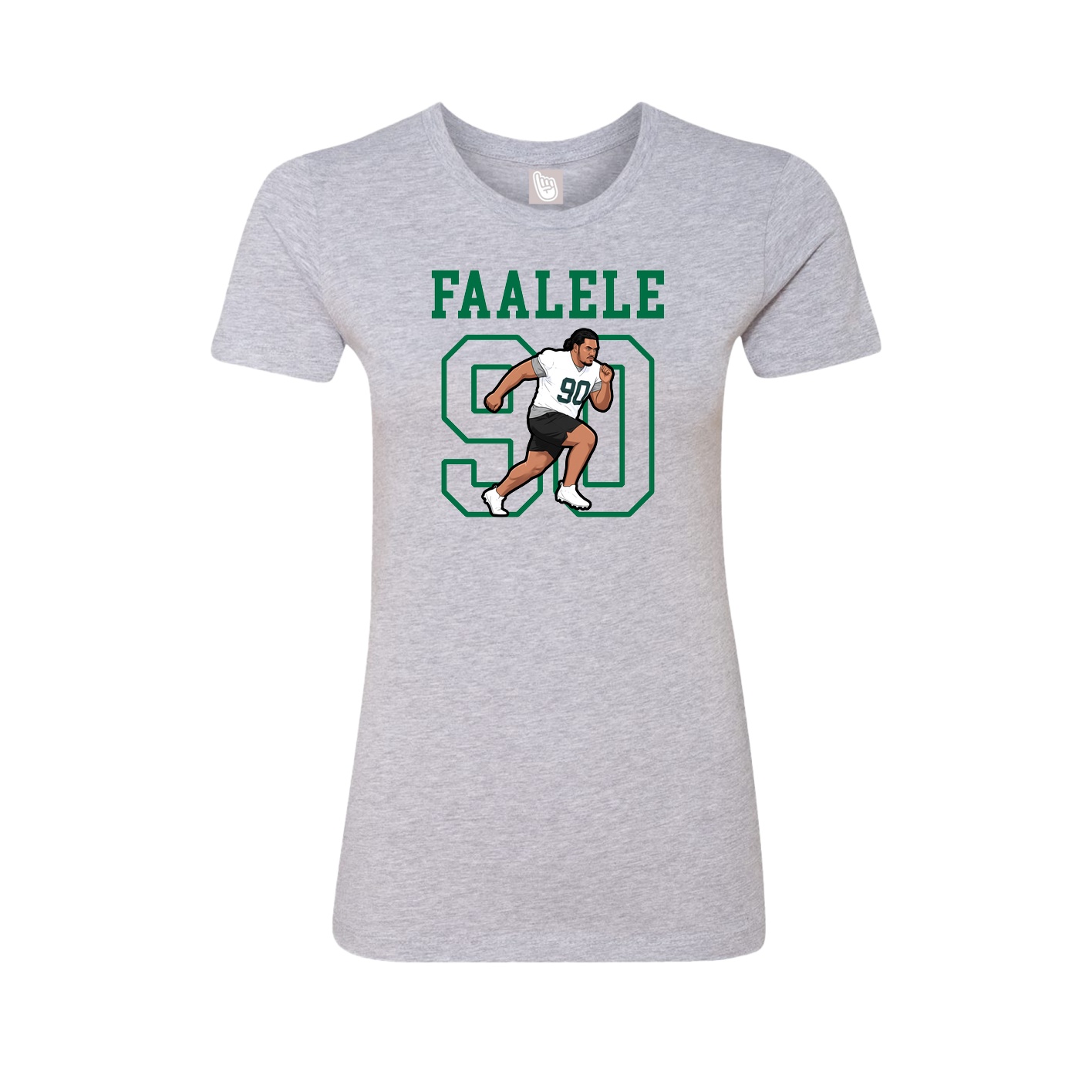 Fitted Women's Tee — Shirsey in Grey
