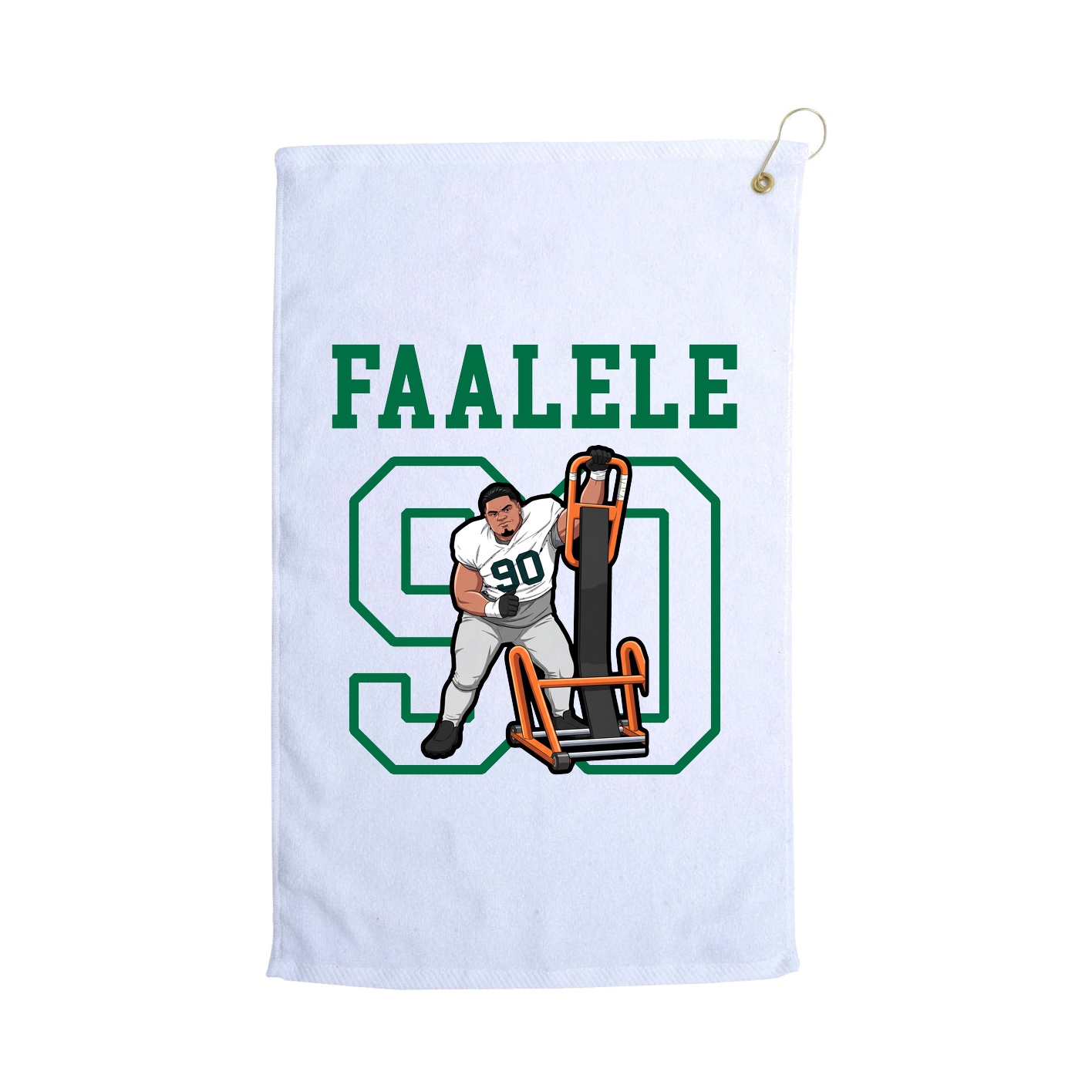 Golf Towel — Shirsey in White