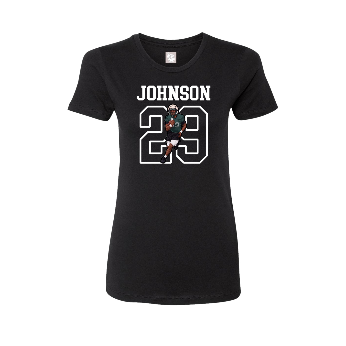 Fitted Women's Tee — Shirsey in Black