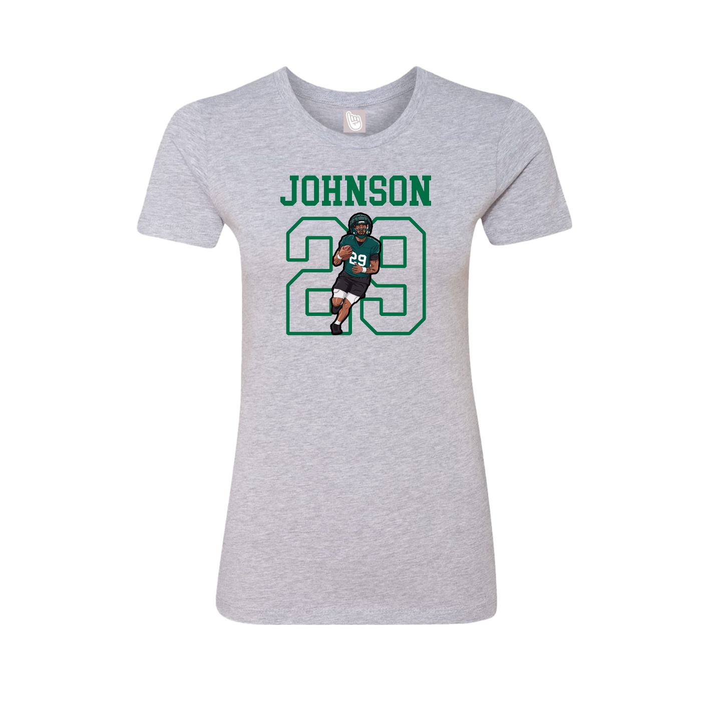 Fitted Women's Tee — Shirsey in Grey