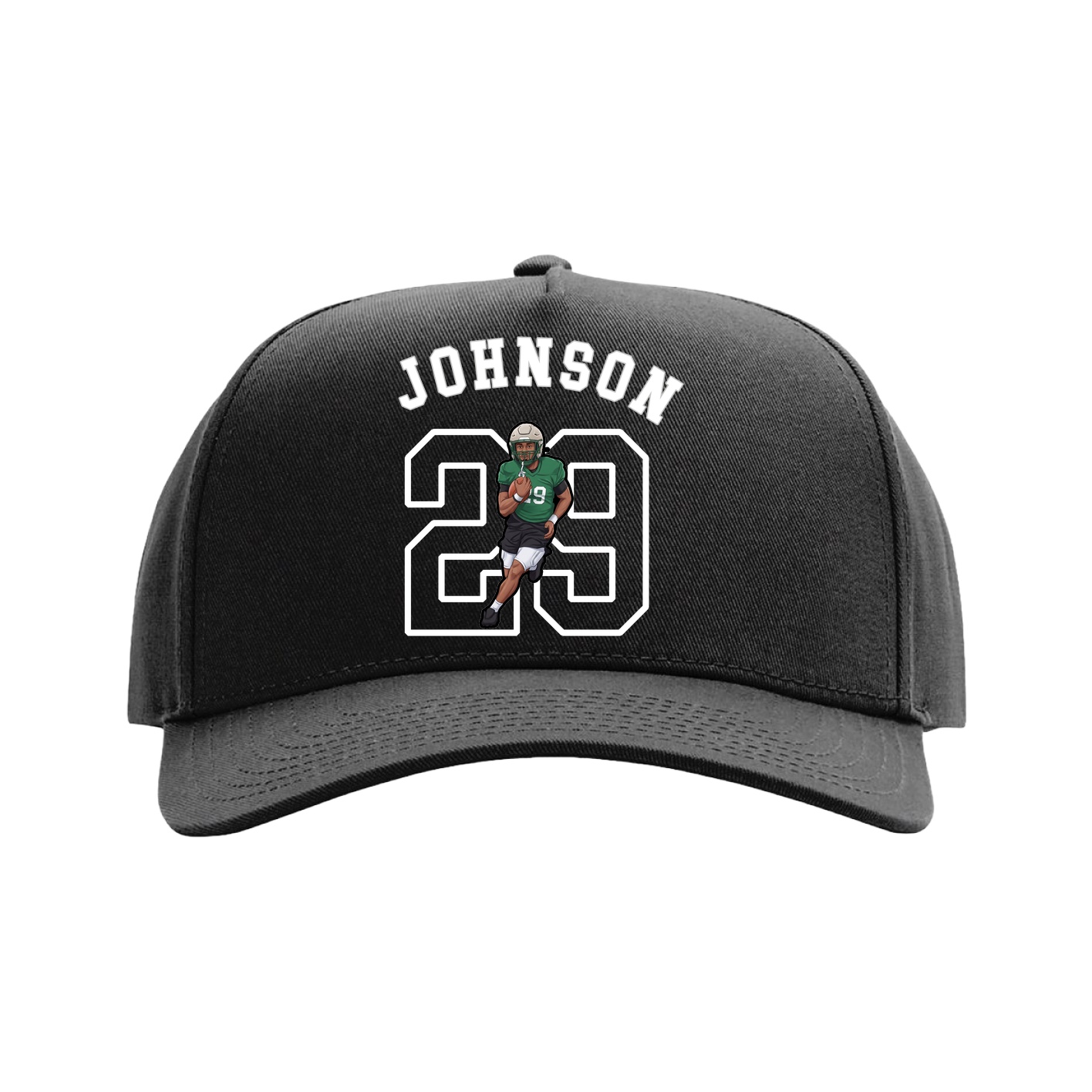 Full Fabric Five-Panel Champ Cap