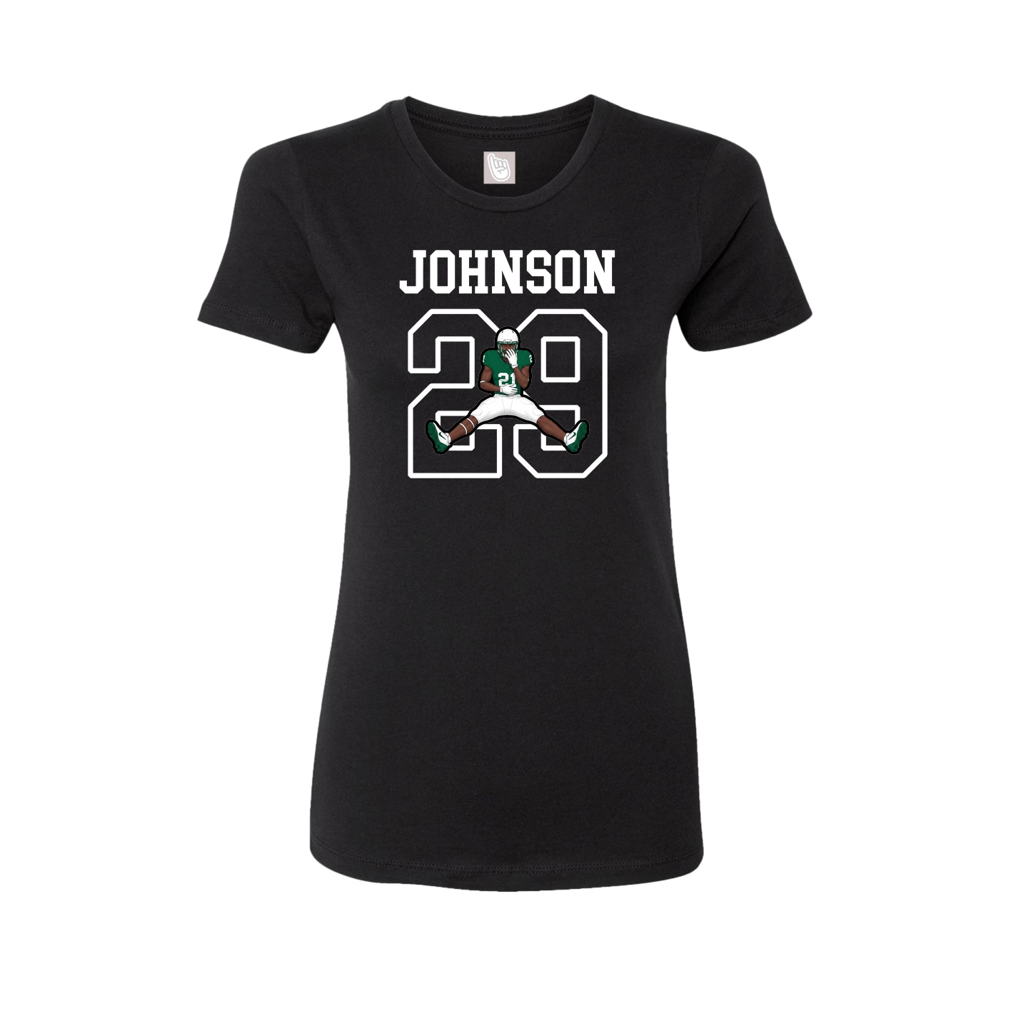 Fitted Women's Tee — Shirsey in Black
