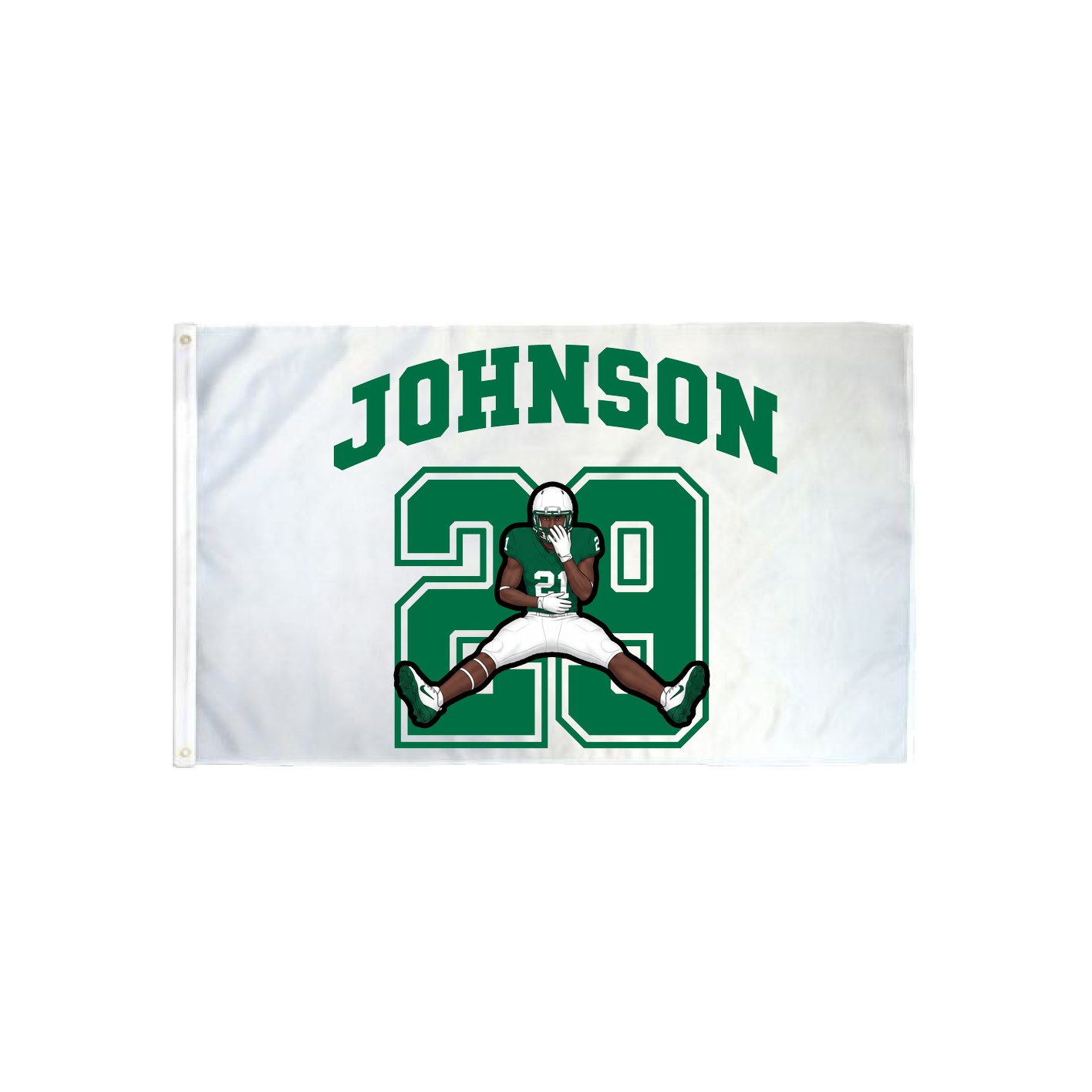 3x5 Flag — Number in Classic