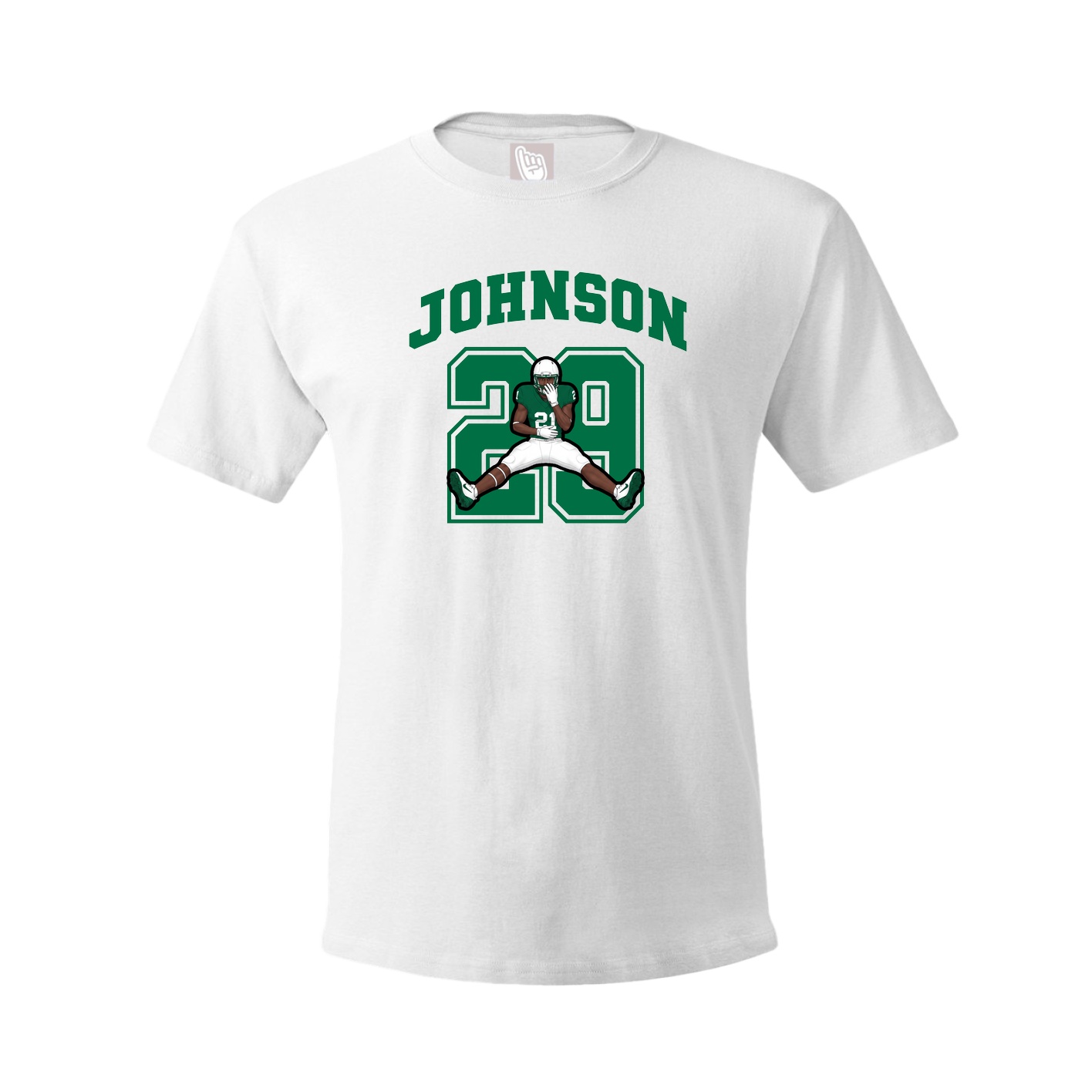 Tee — Number in White