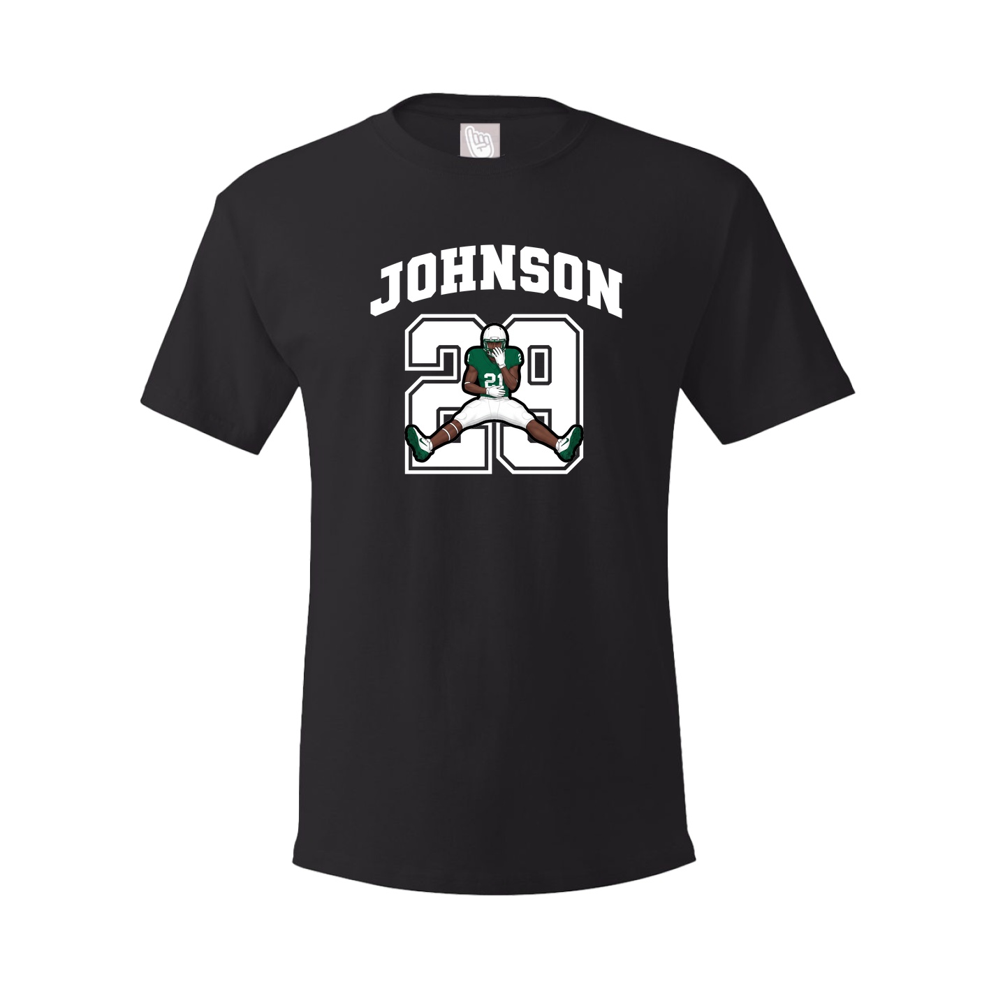 Youth Tee — Number in Black