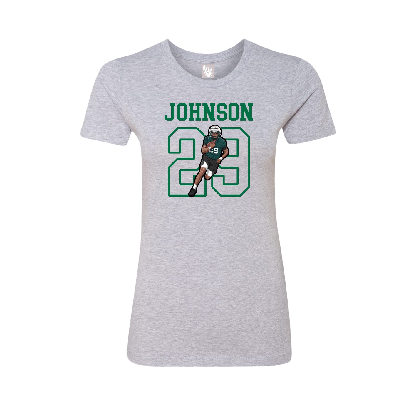 Fitted Women's Tee — Shirsey in Grey