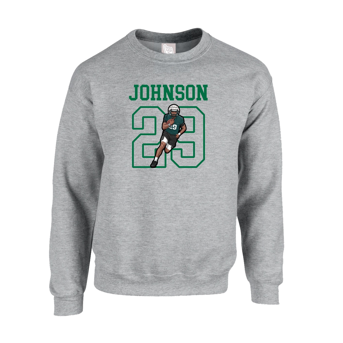 Fleece Crew — Shirsey in Grey