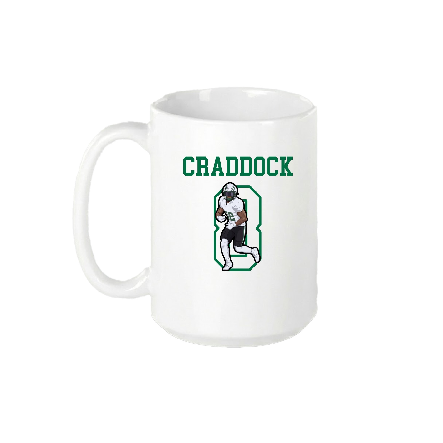 15oz Coffee Mug — Shirsey in White