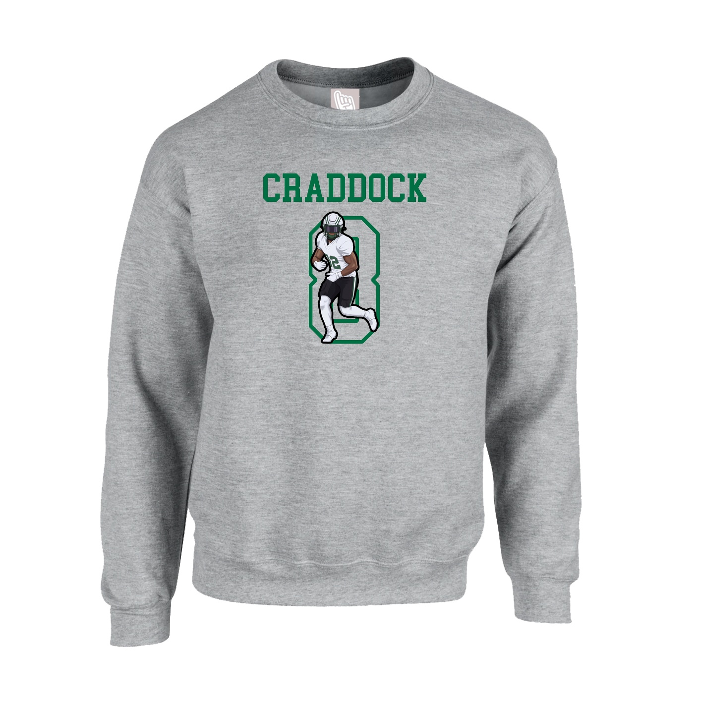 Fleece Crew — Shirsey in Grey