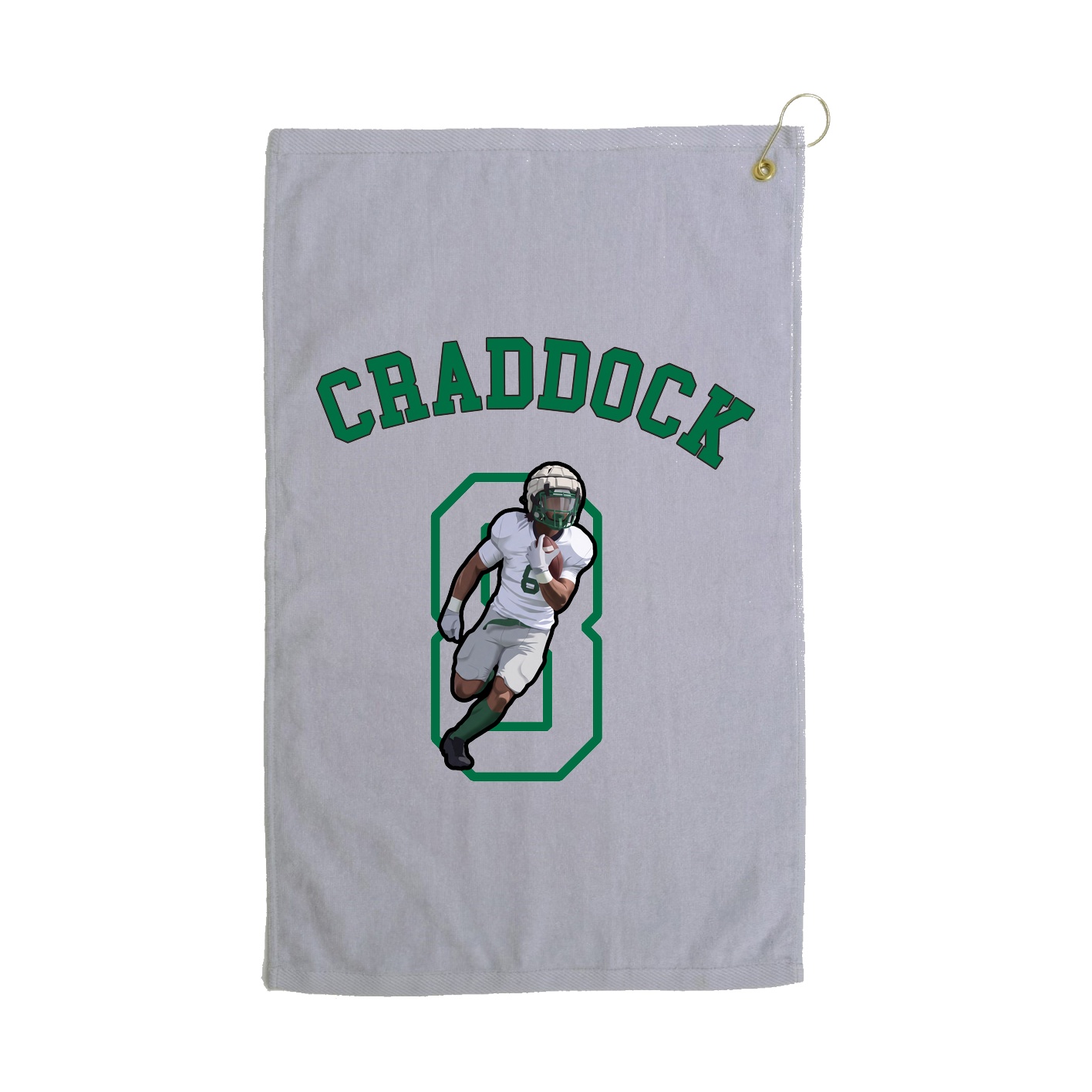 Golf Towel — Shirsey Arch in Grey