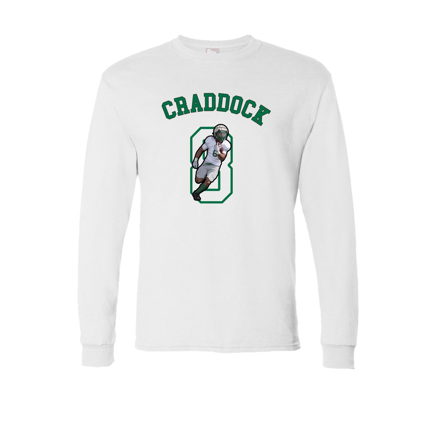 Long Sleeve Tee — Shirsey Arch in White