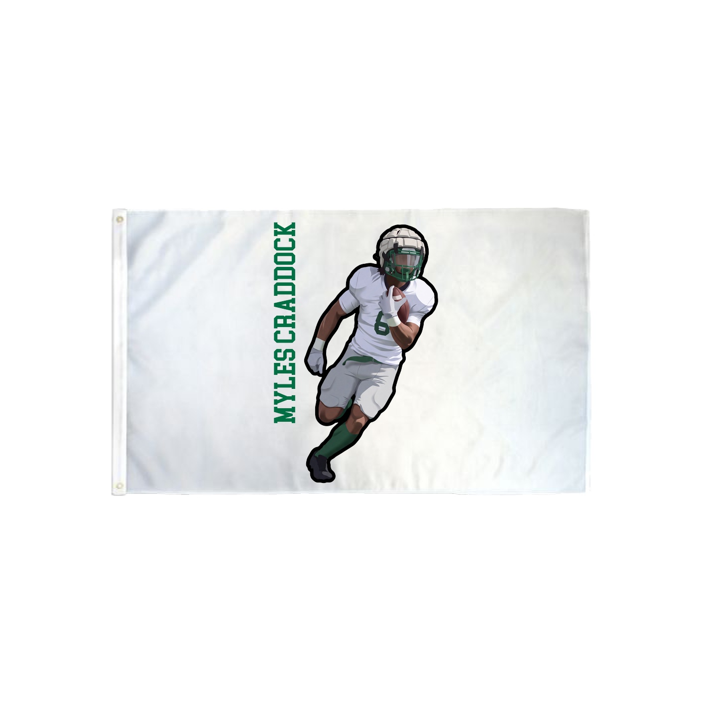 3x5 Flag — Name Vertical in Classic
