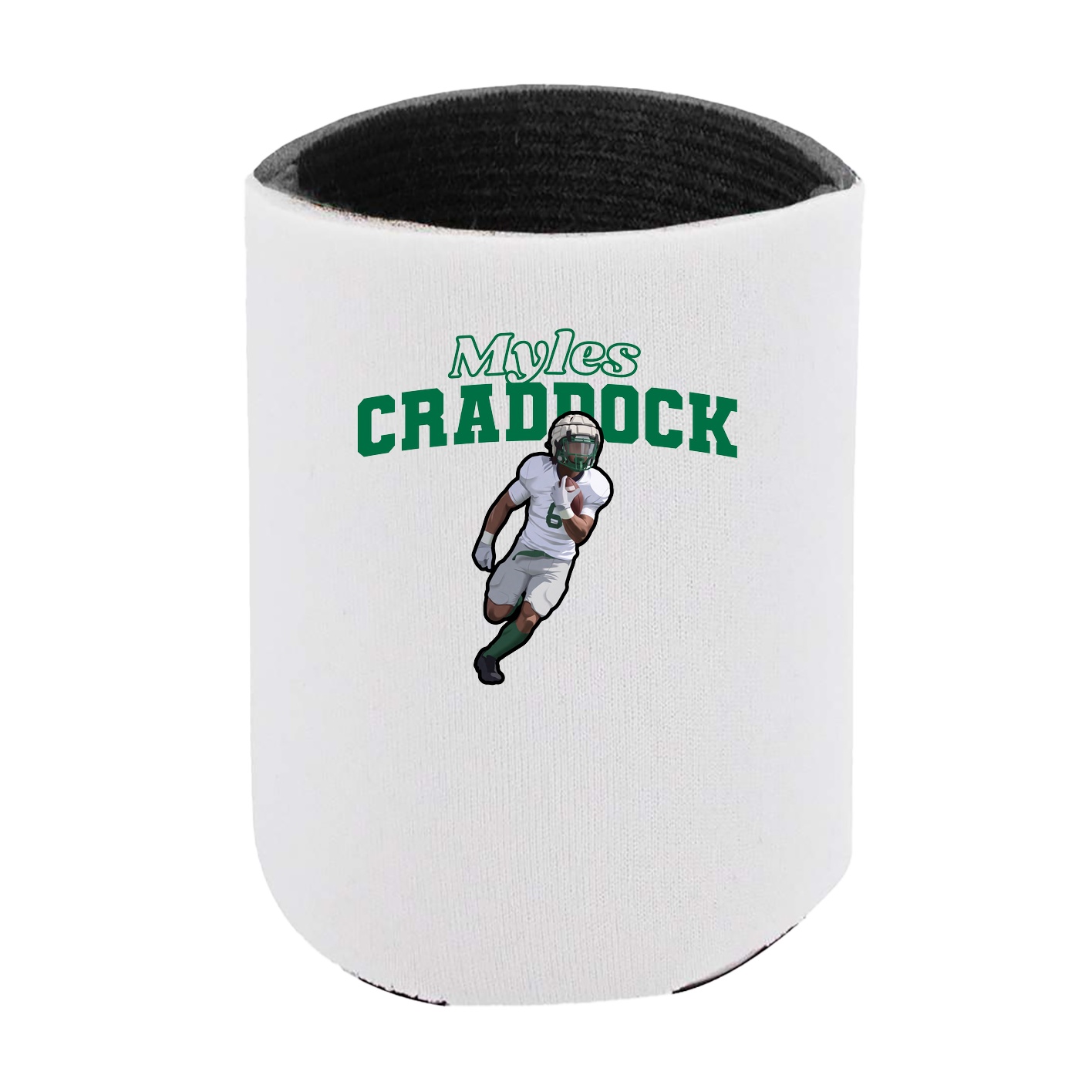 Can Holder — Name Arch in White