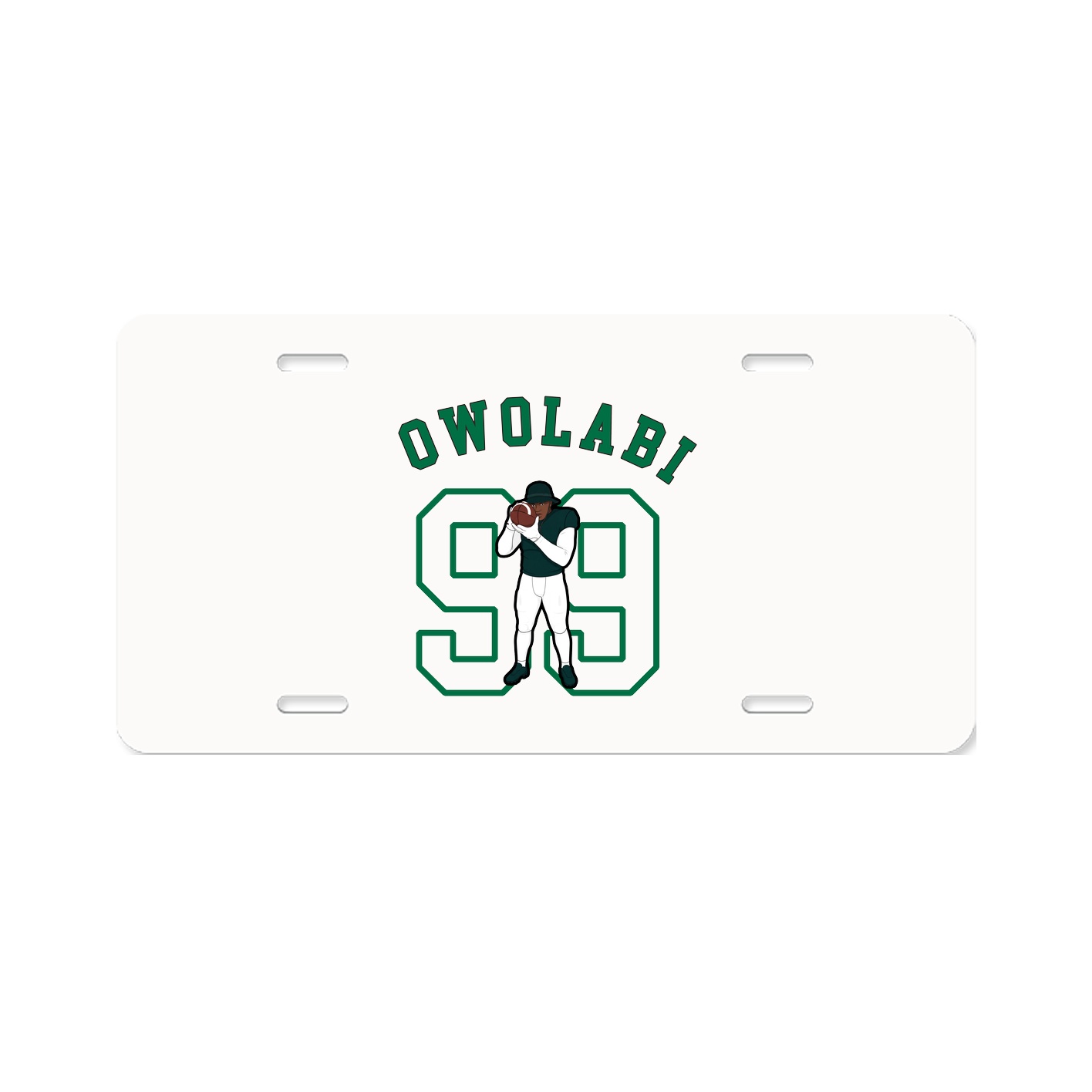 License Plate — Shirsey Arch in Classic
