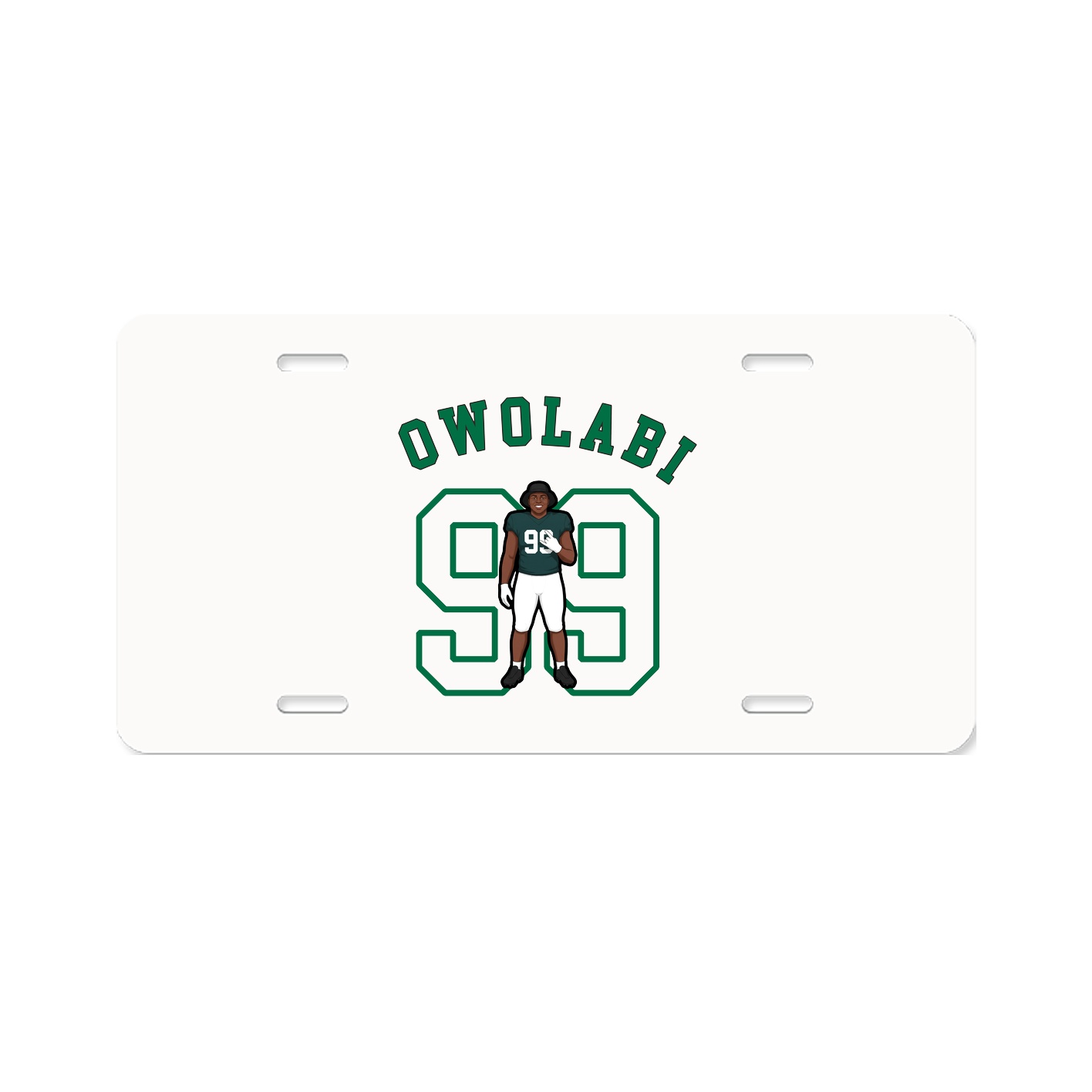 License Plate — Shirsey Arch in Classic