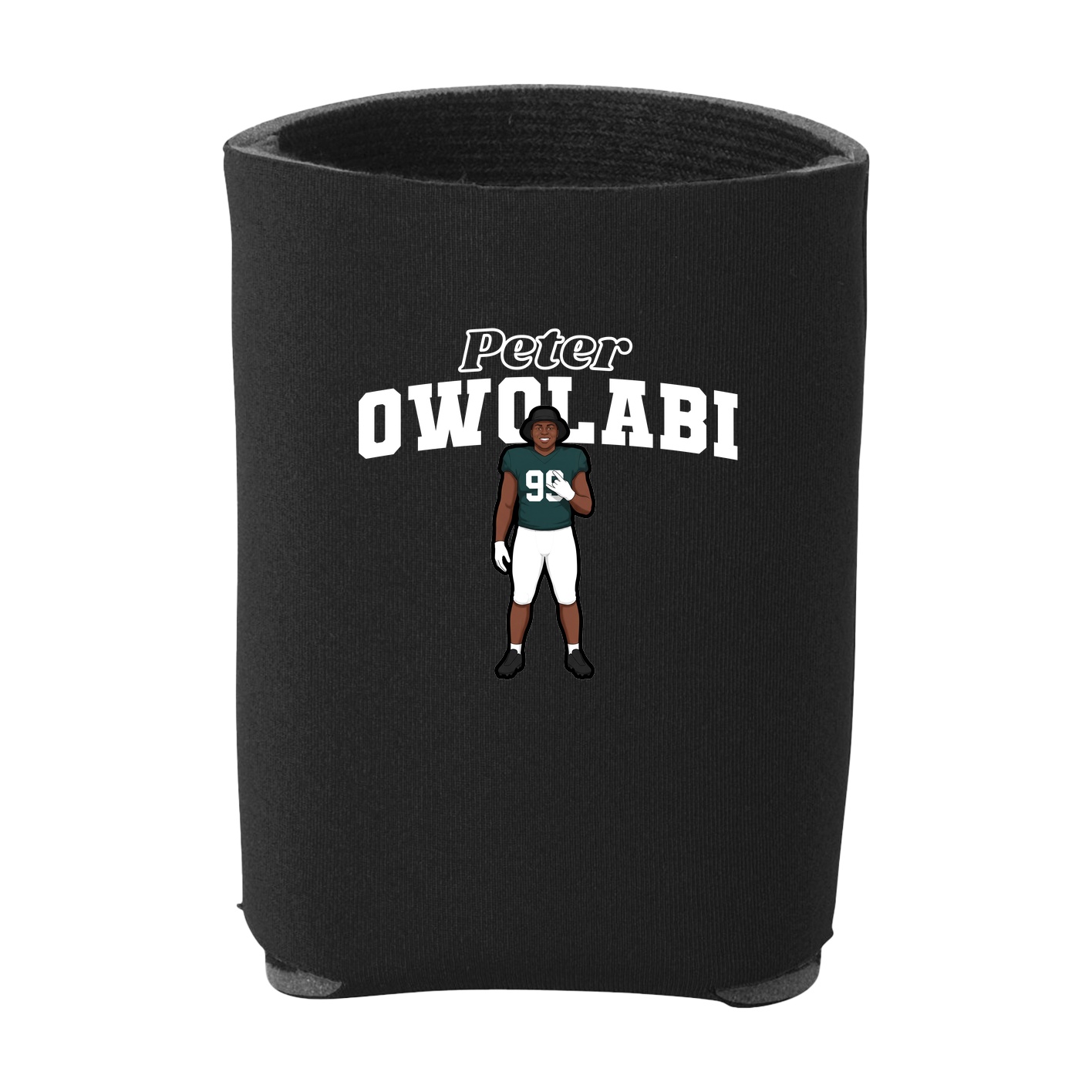 Can Holder — Name Arch in Black