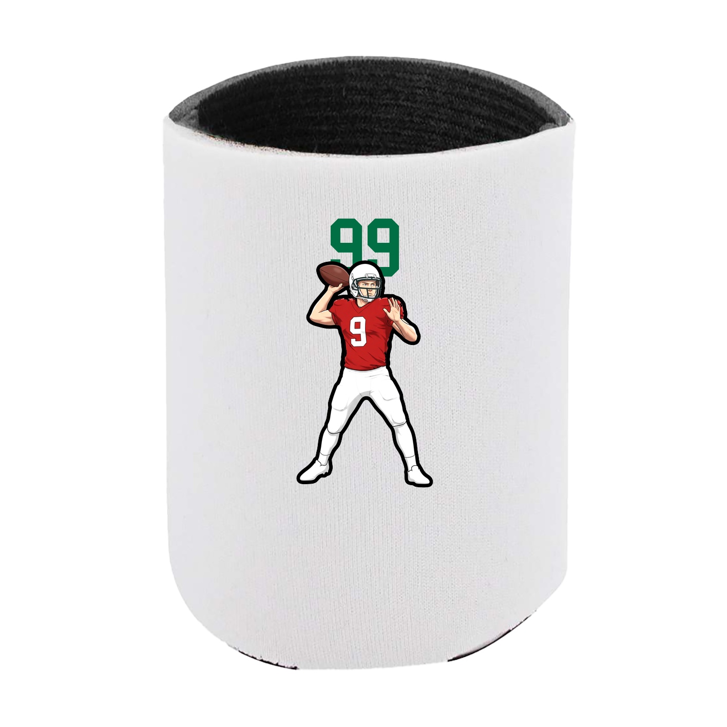 Can Holder — Number Top in White