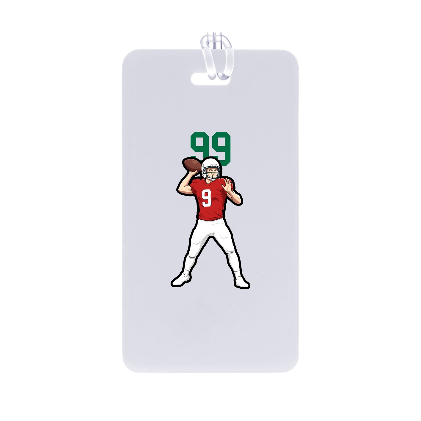 Bag Tag — Number Top in Classic