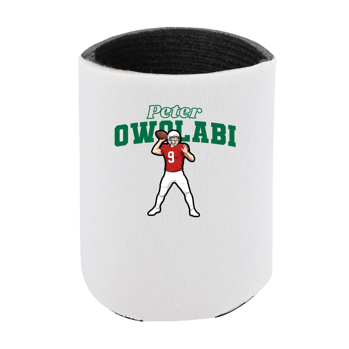 Can Holder — Name Arch in White