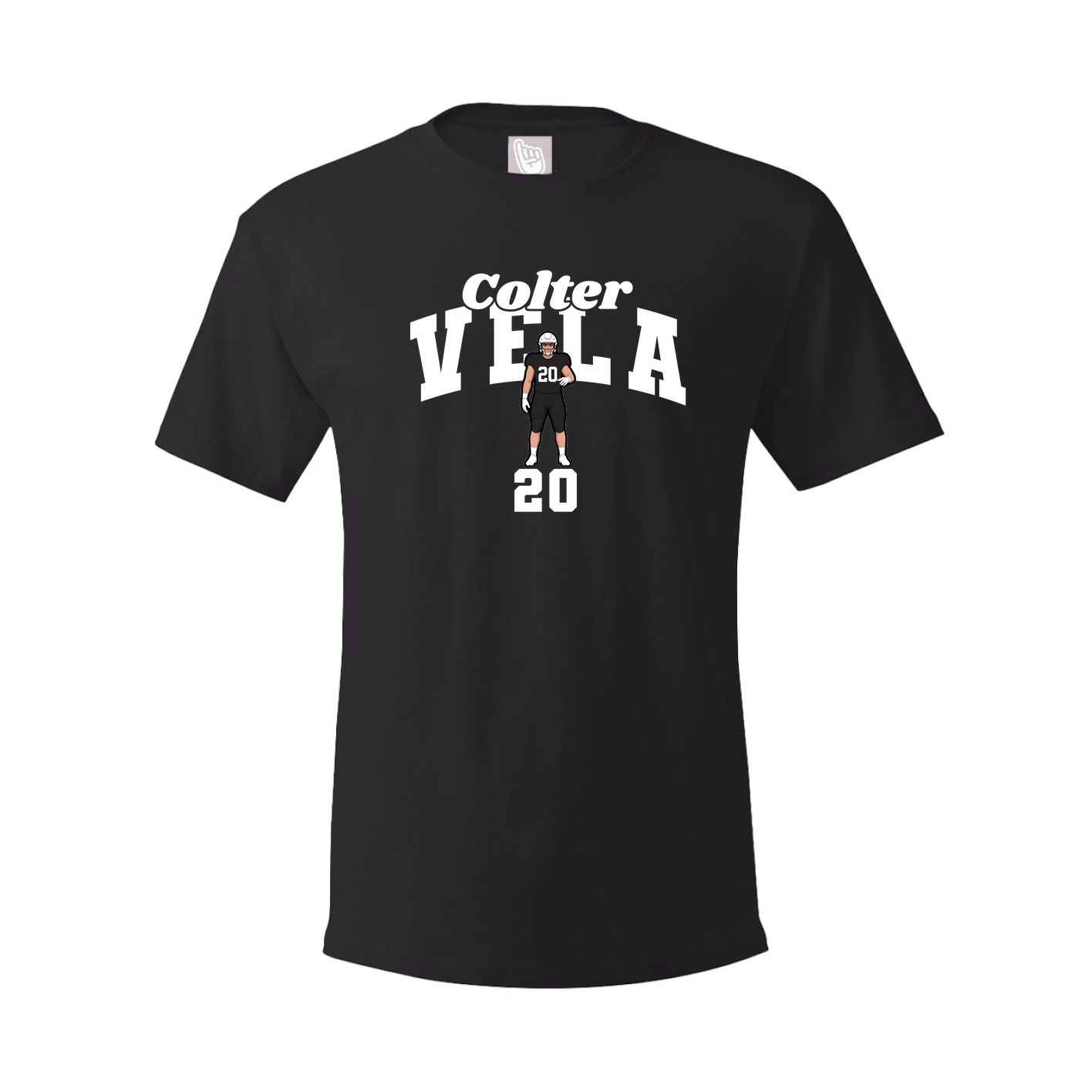 Tee — Signature Arch in Black