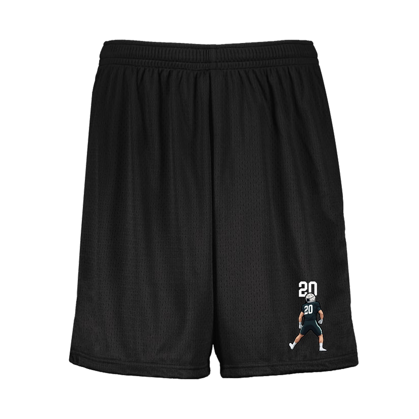 Shorts — Number Top in Black