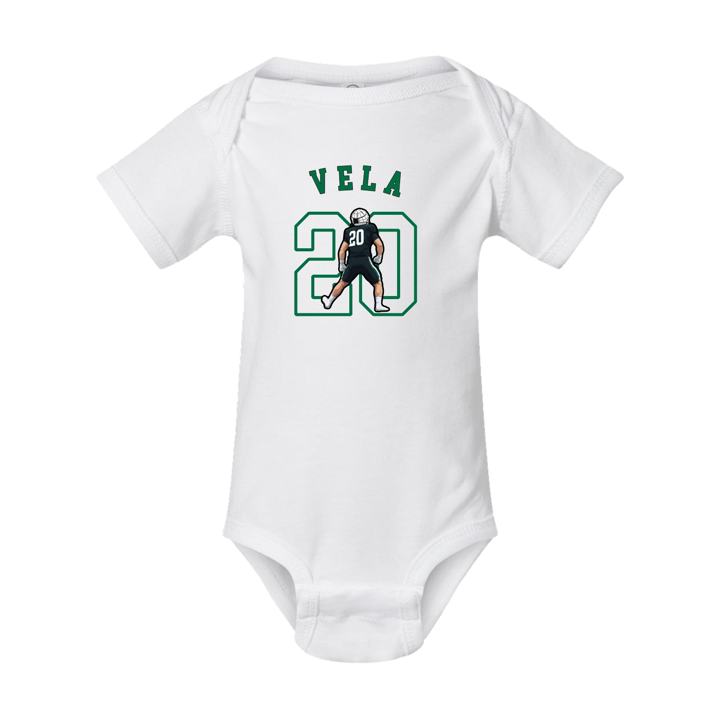 Baby Onesie — Shirsey Arch in White