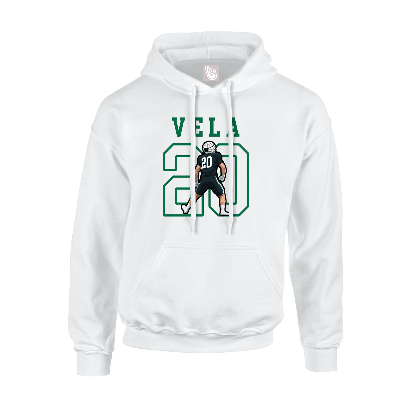 Youth Hoodie — Shirsey in White