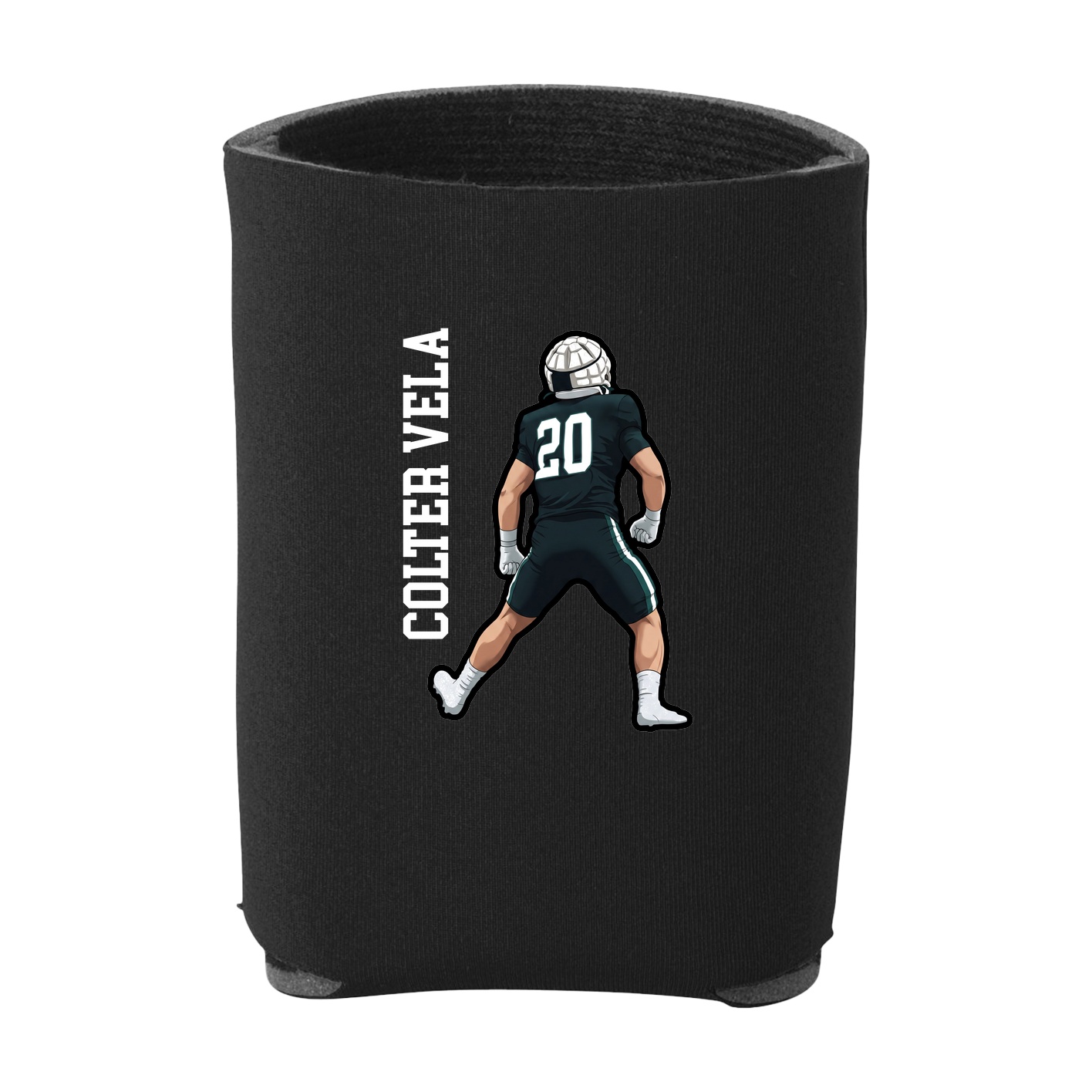 Can Holder — Name Vertical in Black