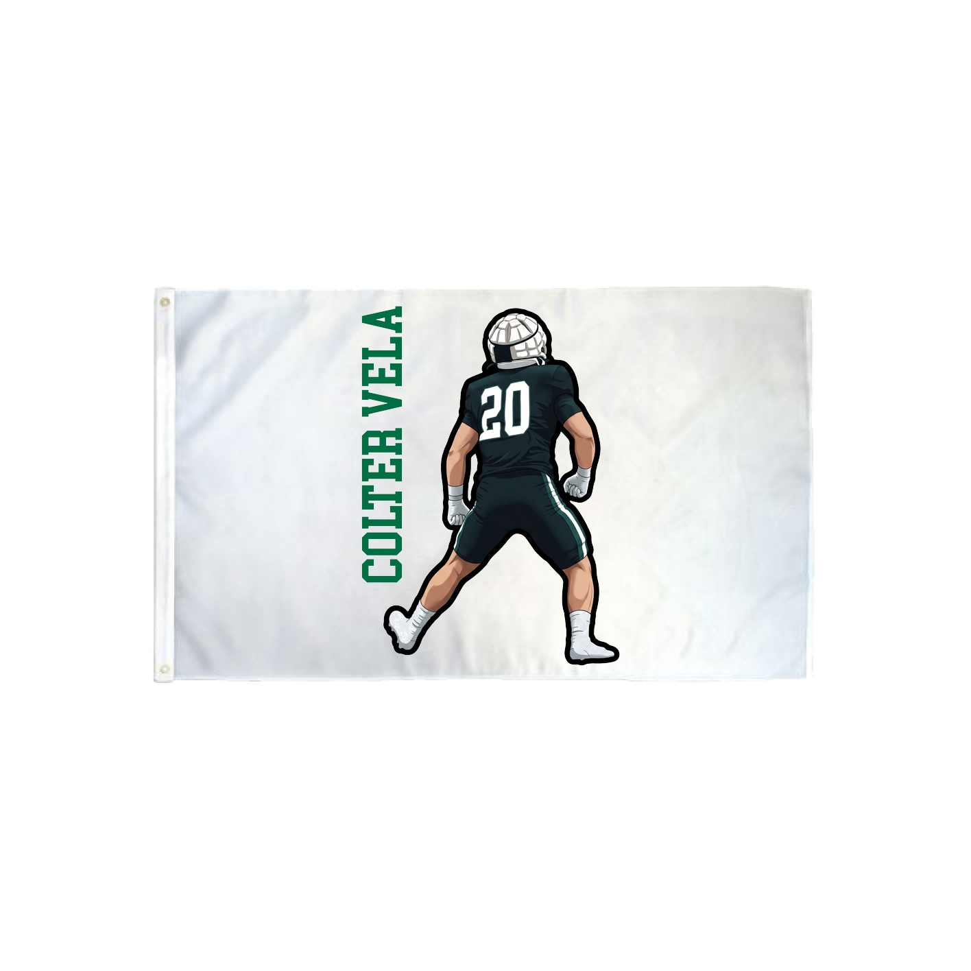 3x5 Flag — Name Vertical in Classic