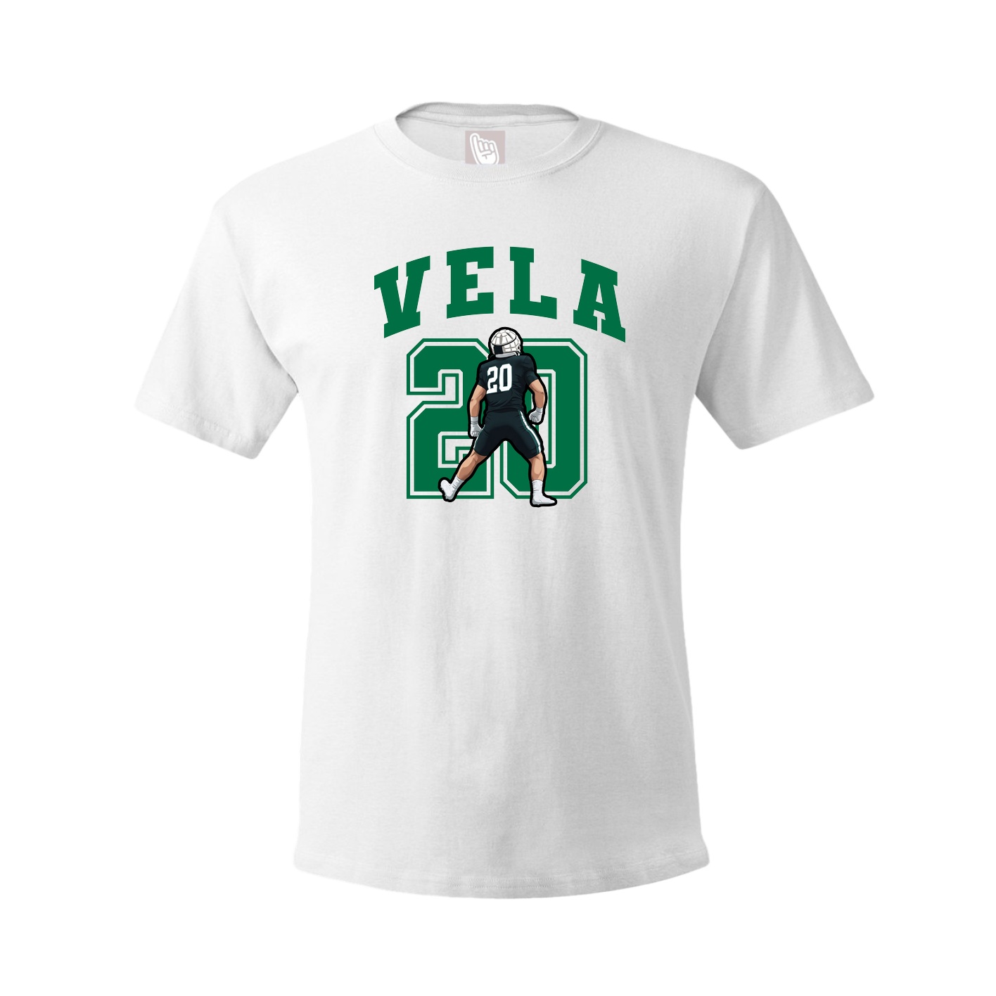 Tee — Number in White