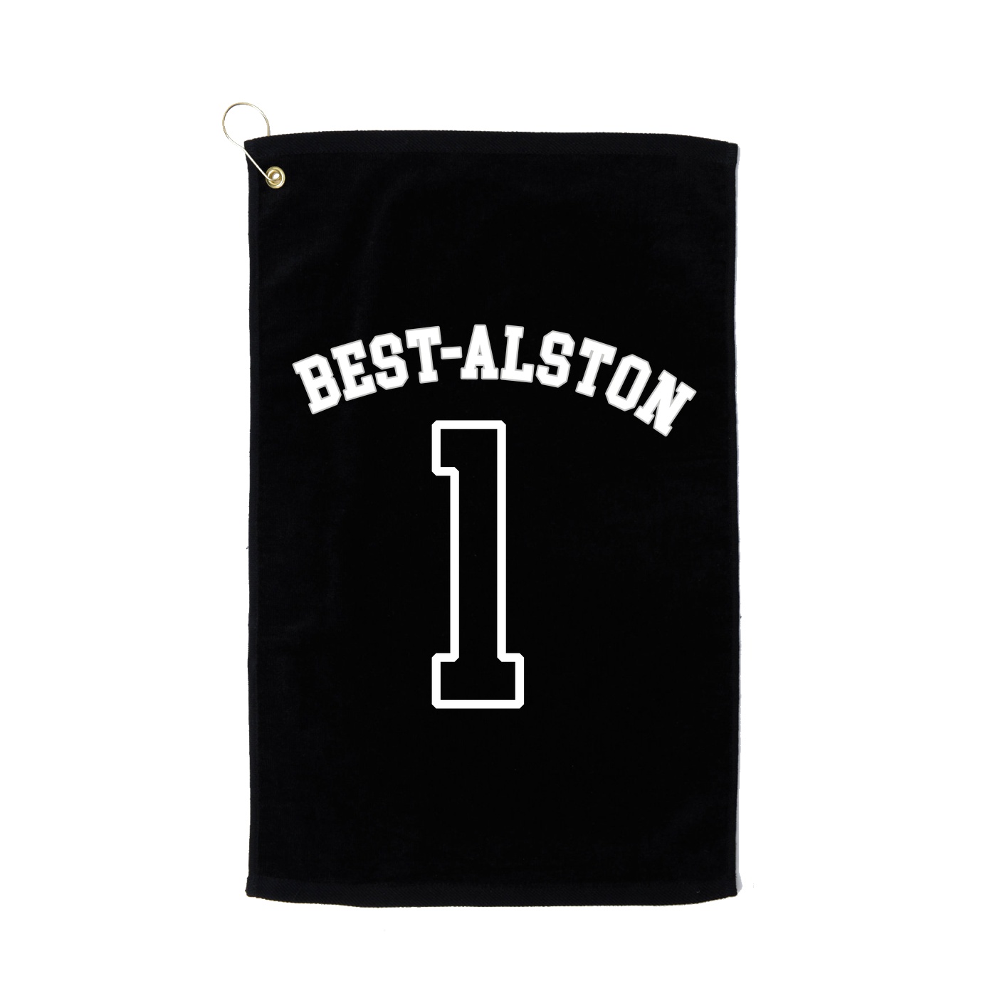 Golf Towel — Shirsey Arch in Black