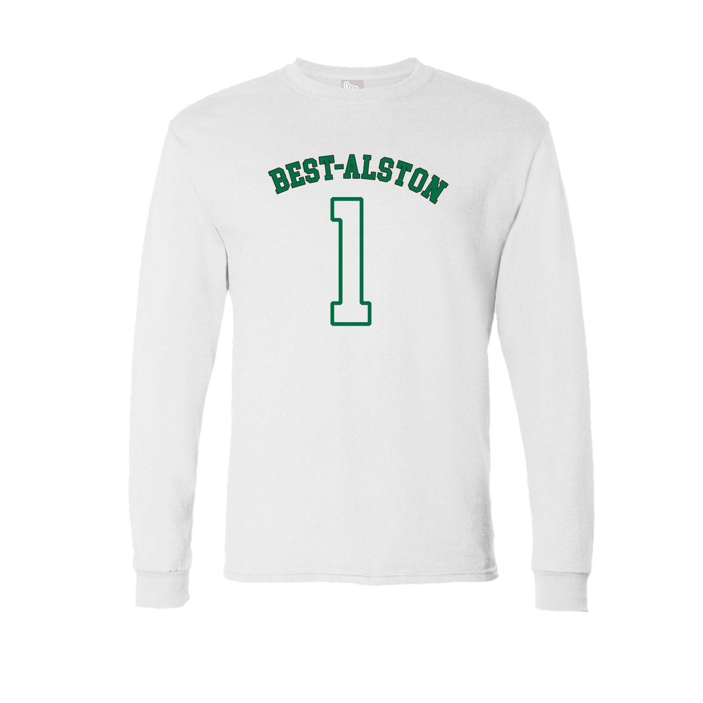 Long Sleeve Tee — Shirsey Arch in White