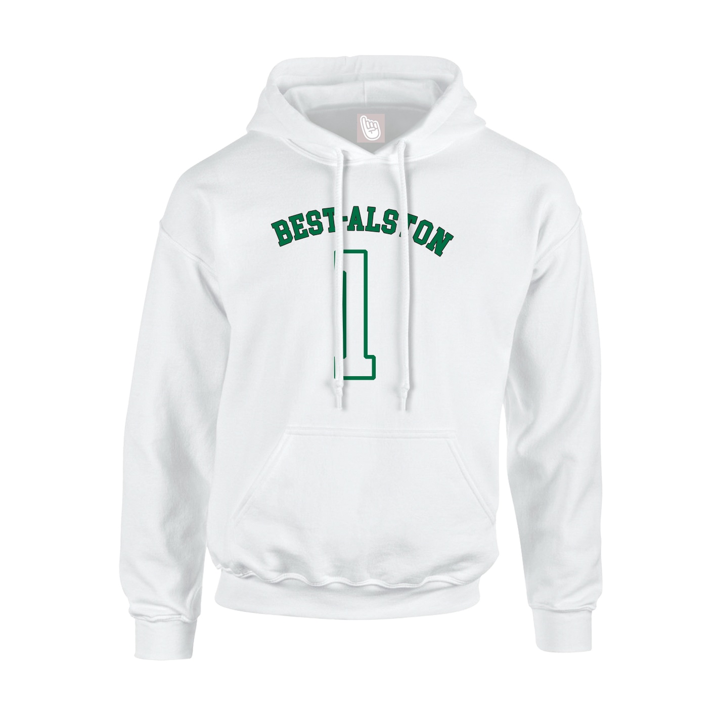 Hoodie — Shirsey Arch in White