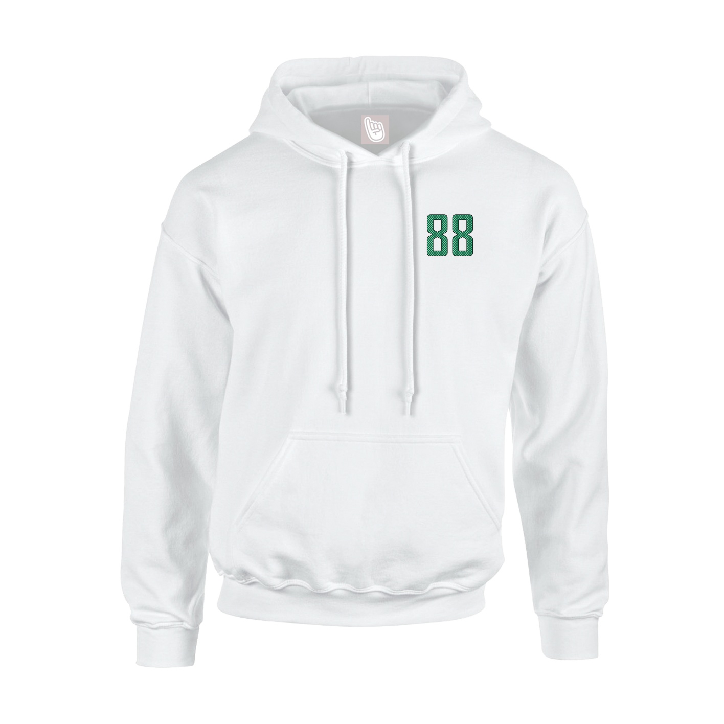 Youth Hoodie — Front Shirsy in White