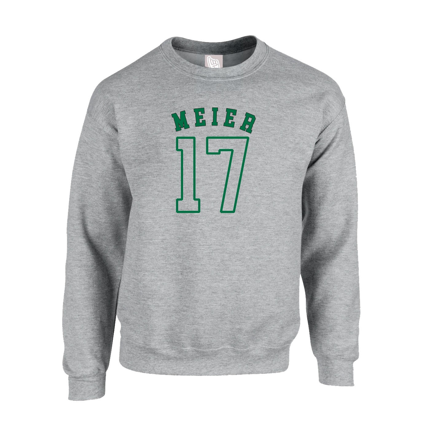 Fleece Crew — Shirsey Arch in Grey