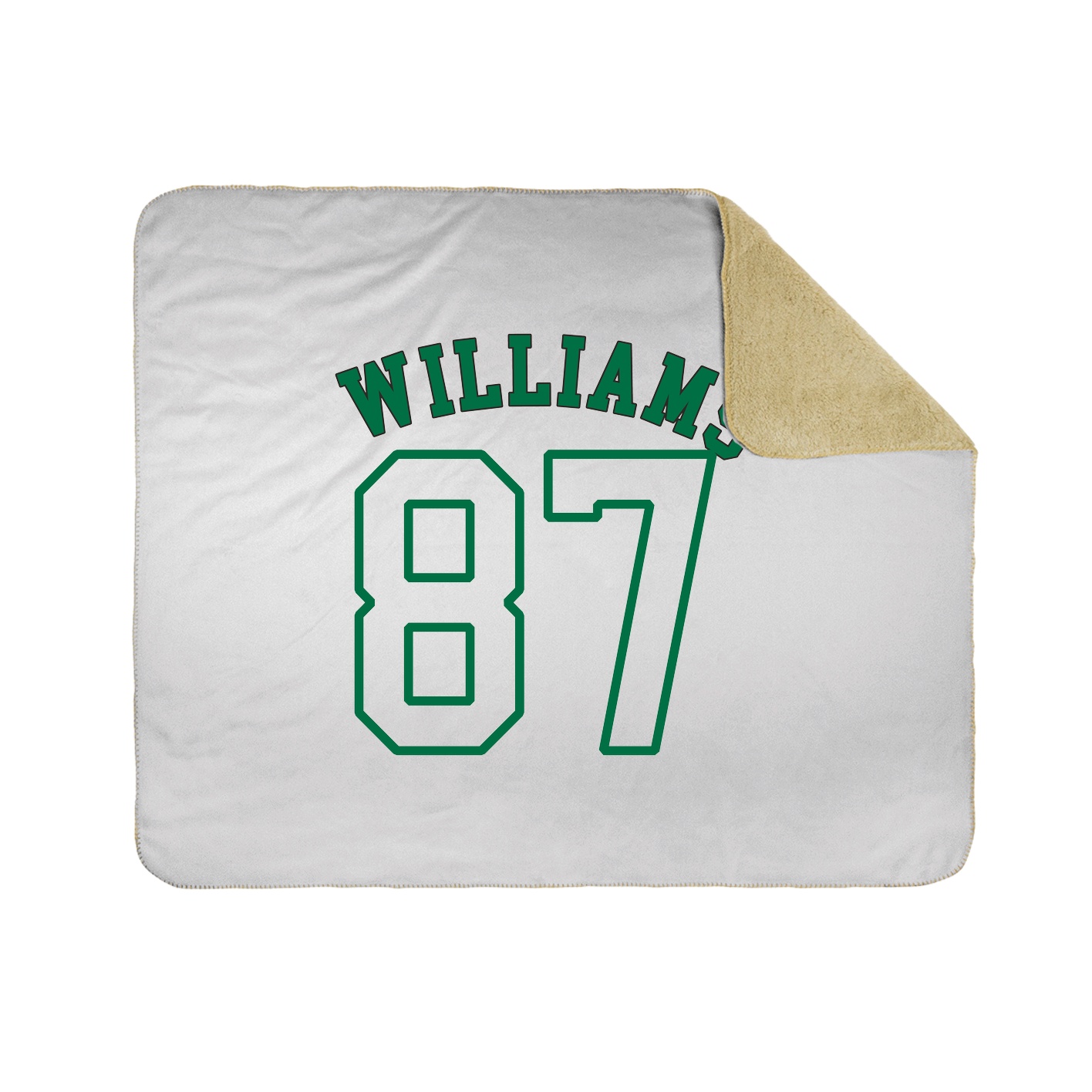 Throw Blanket — Shirsey Arch in White