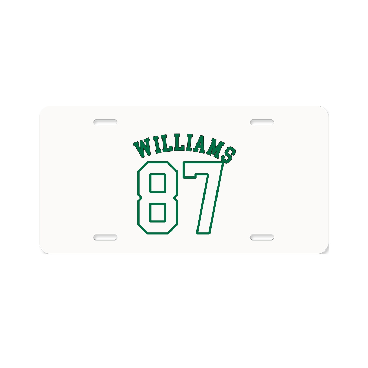 License Plate — Shirsey Arch in Classic
