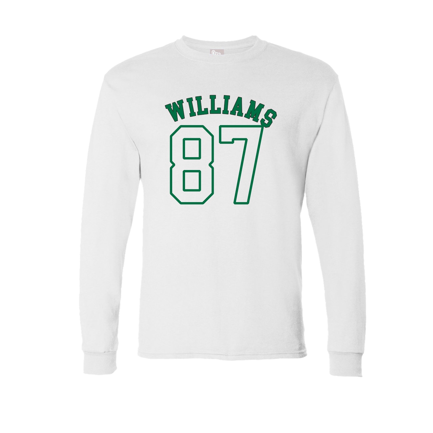Long Sleeve Tee — Shirsey Arch in White