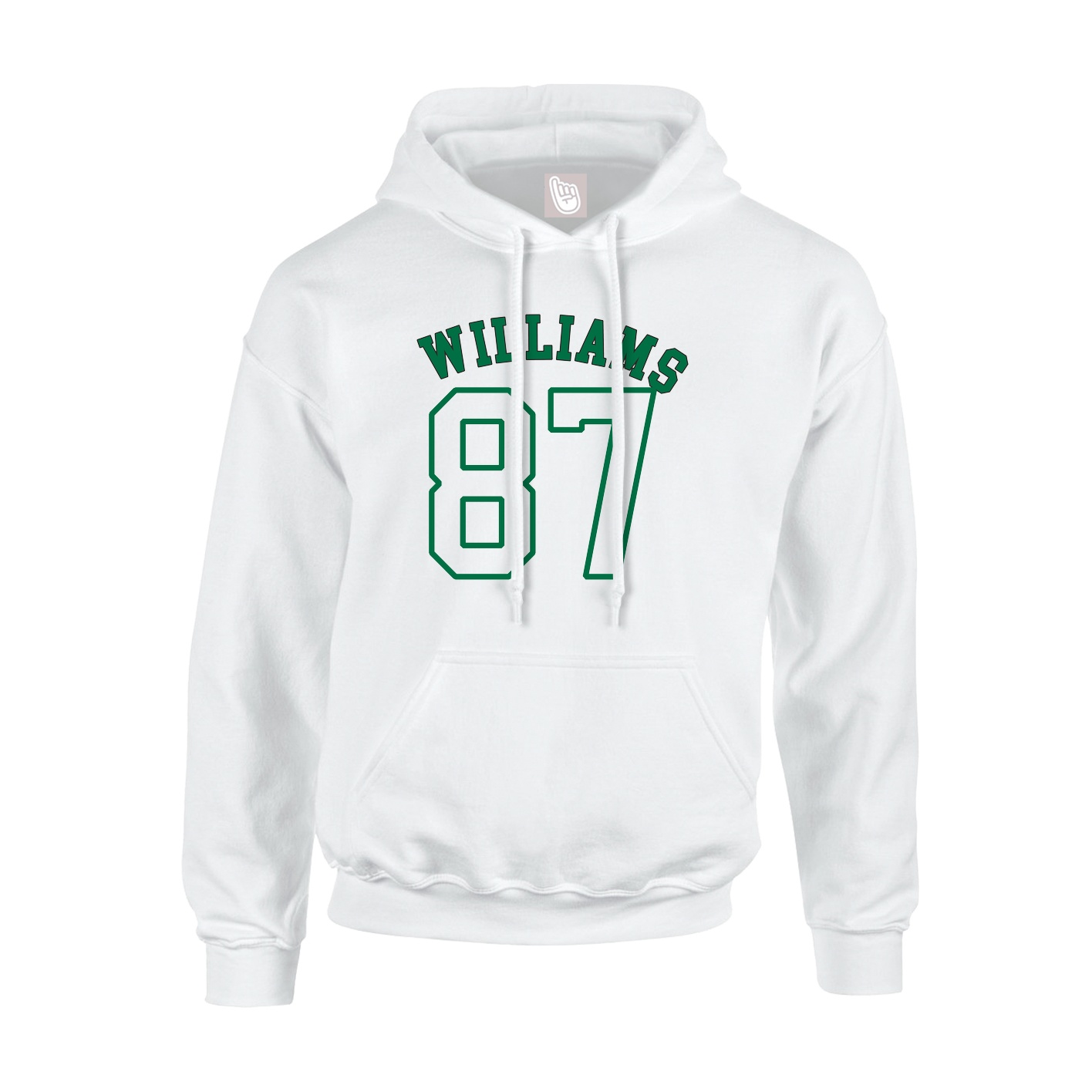 Hoodie — Shirsey Arch in White