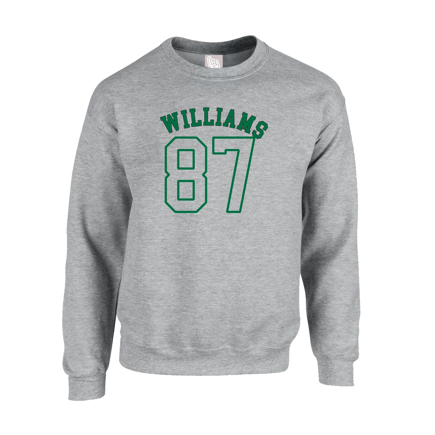 Fleece Crew — Shirsey Arch in Grey