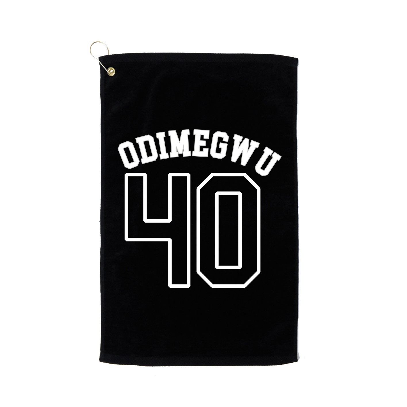 Golf Towel — Shirsey Arch in Black