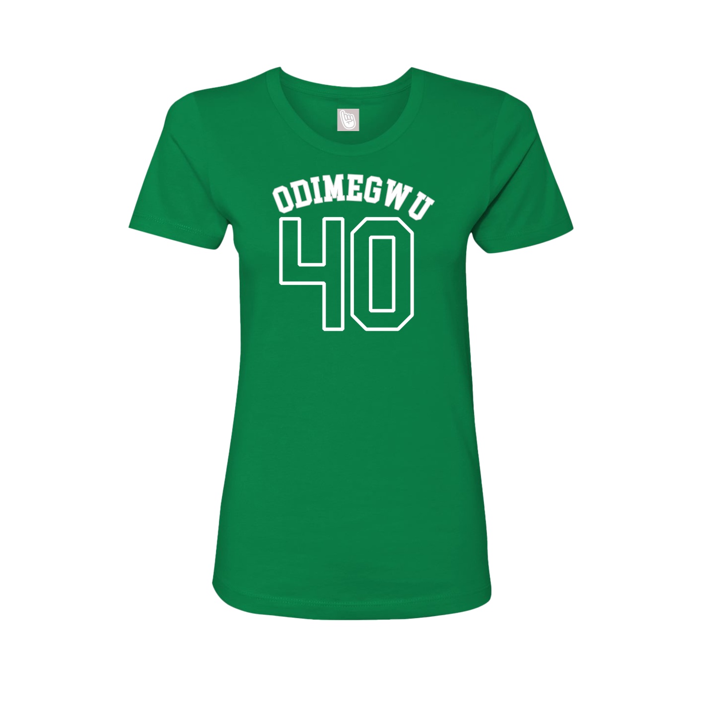 Fitted Women's Tee — Shirsey Arch in Green
